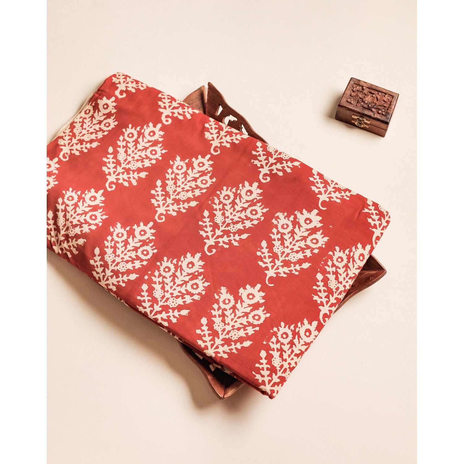 PURE COTTON HANDBLOCK PRINTED FABRIC