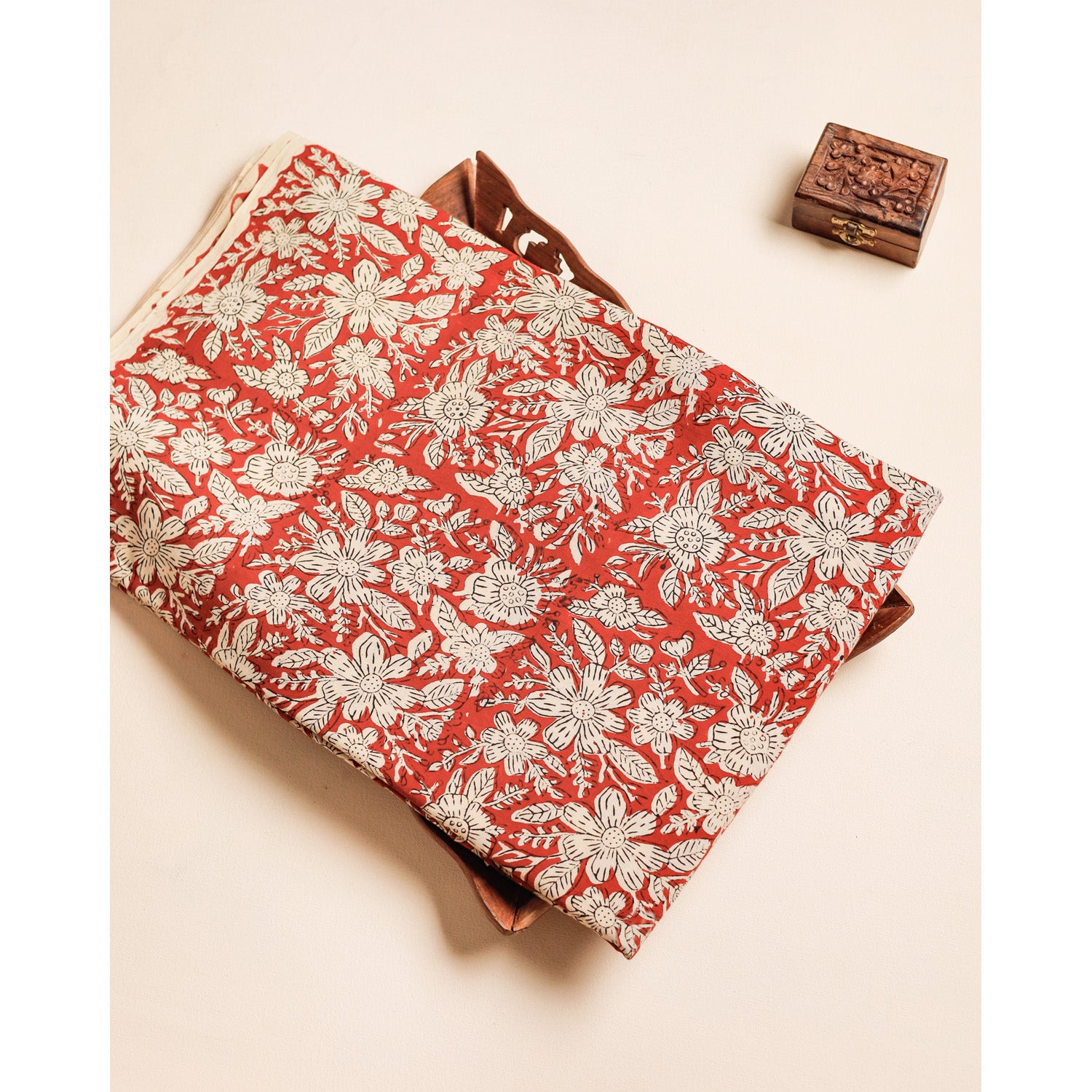 PURE COTTON HANDBLOCK PRINTED FABRIC