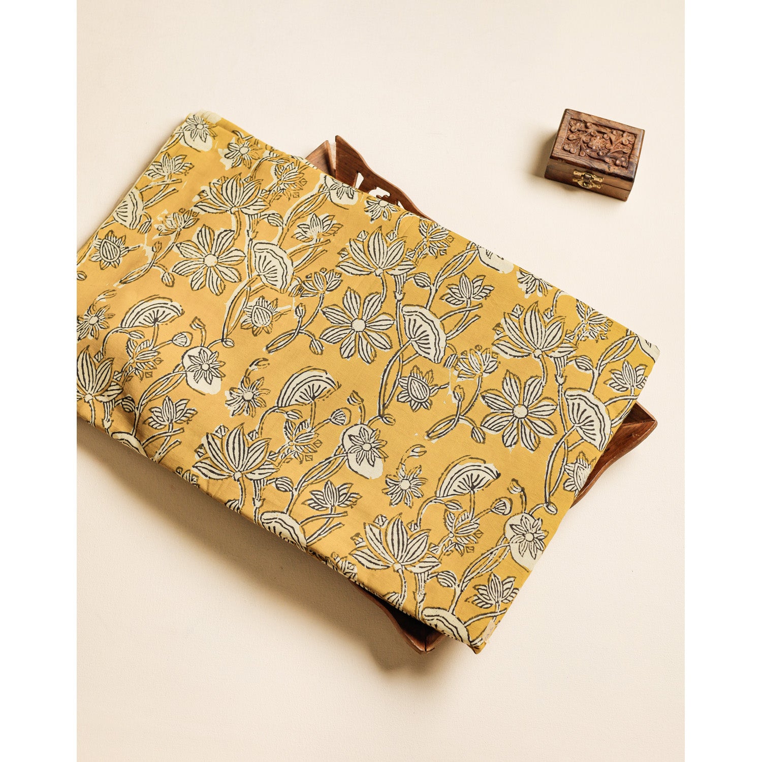 PURE COTTON HANDBLOCK PRINTED FABRIC