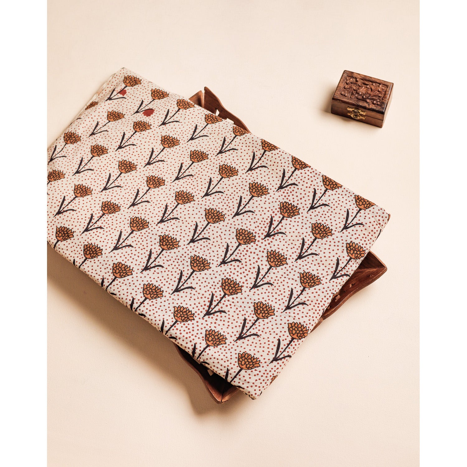 PURE COTTON HANDBLOCK PRINTED FABRIC