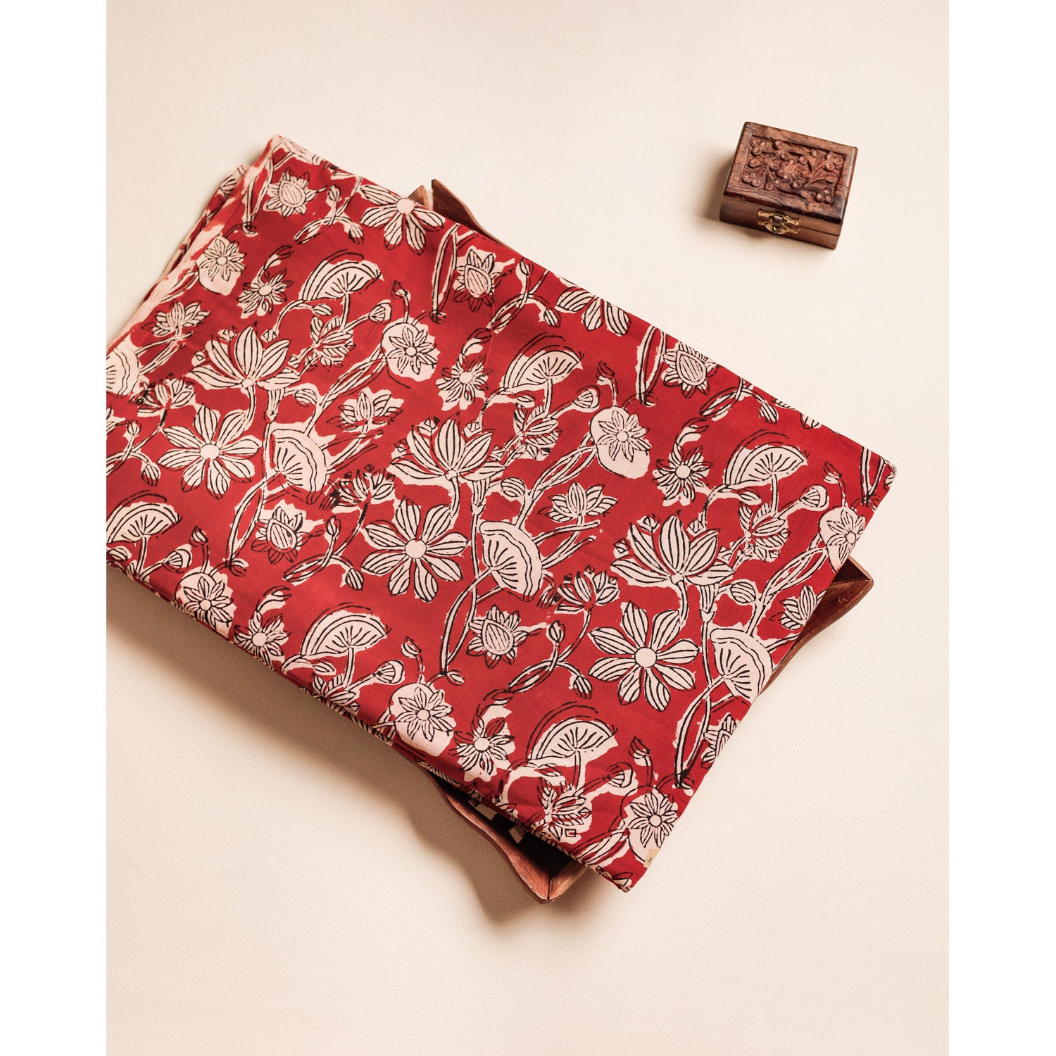 PURE COTTON HANDBLOCK PRINTED FABRIC