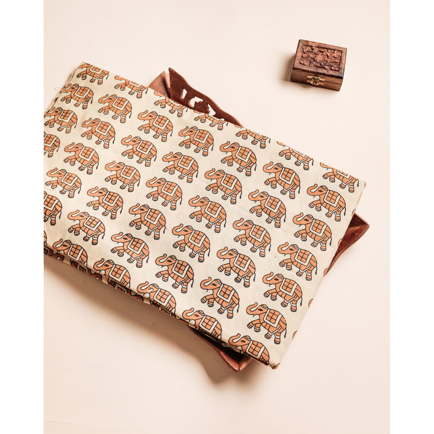 PURE COTTON HANDBLOCK PRINTED FABRIC