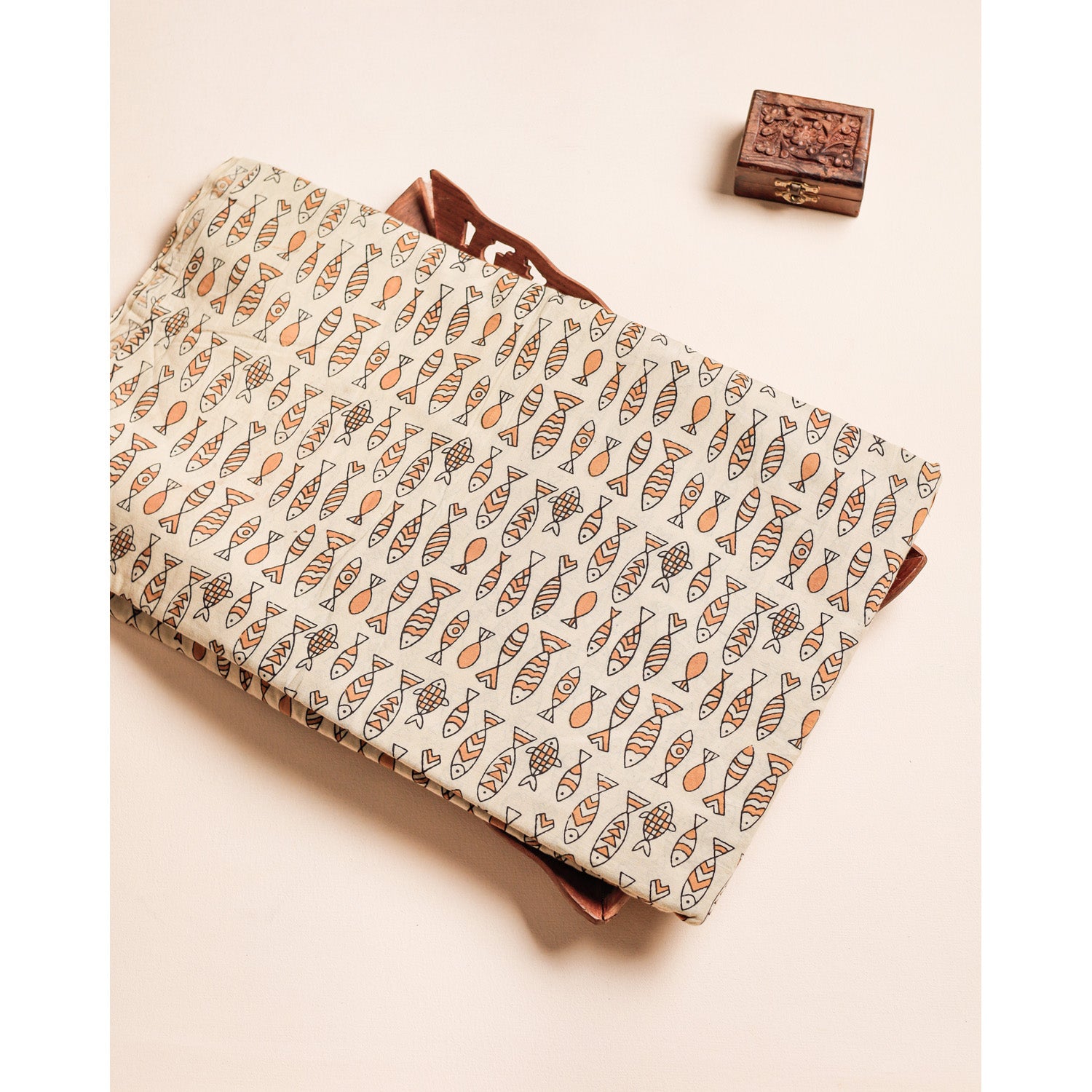 PURE COTTON HANDBLOCK PRINTED FABRIC