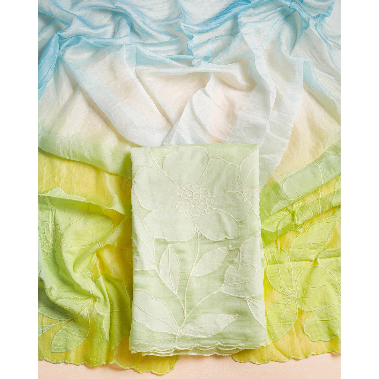PURE MUL CHANDERI 2 PIECE SET