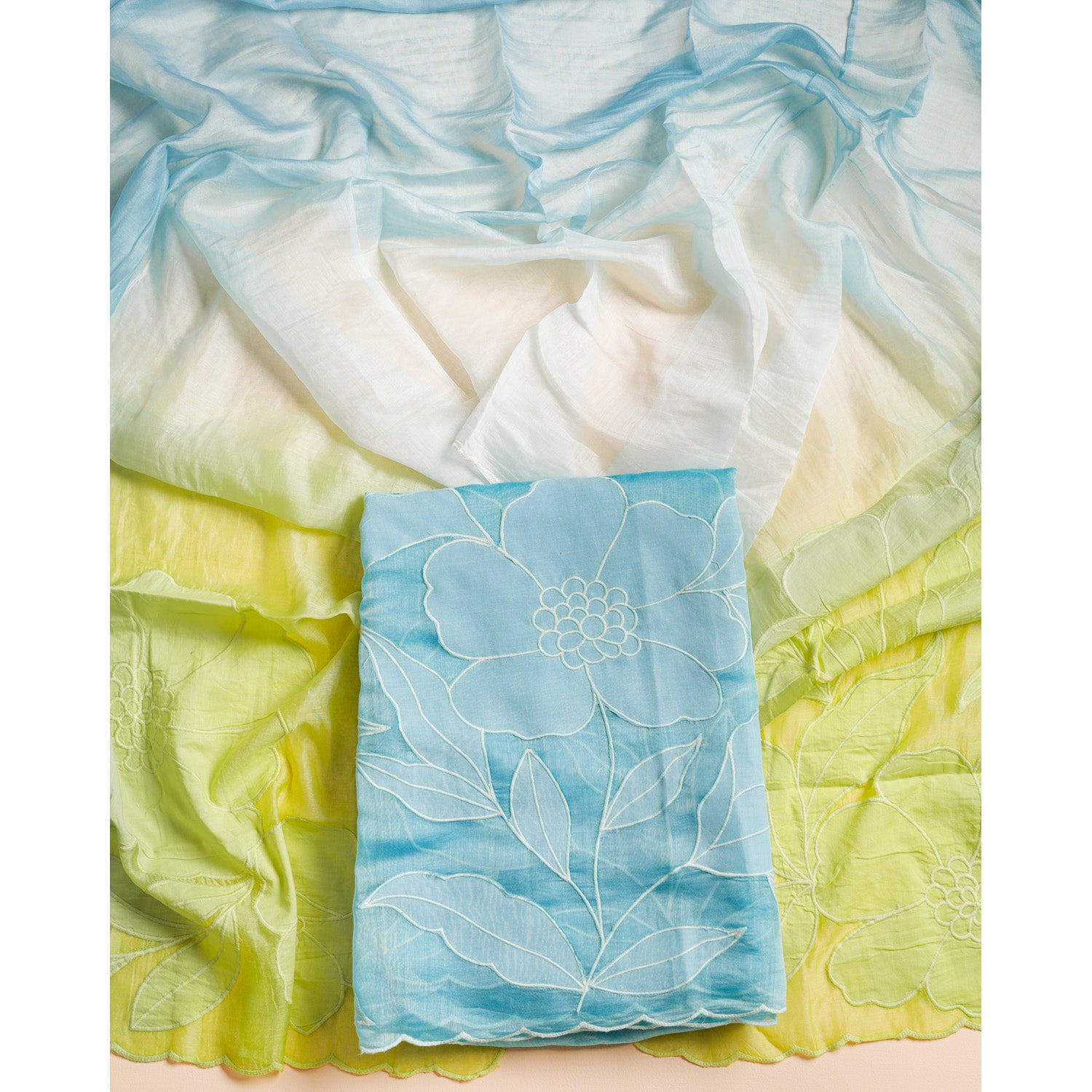 PURE MUL CHANDERI 2 PIECE SET