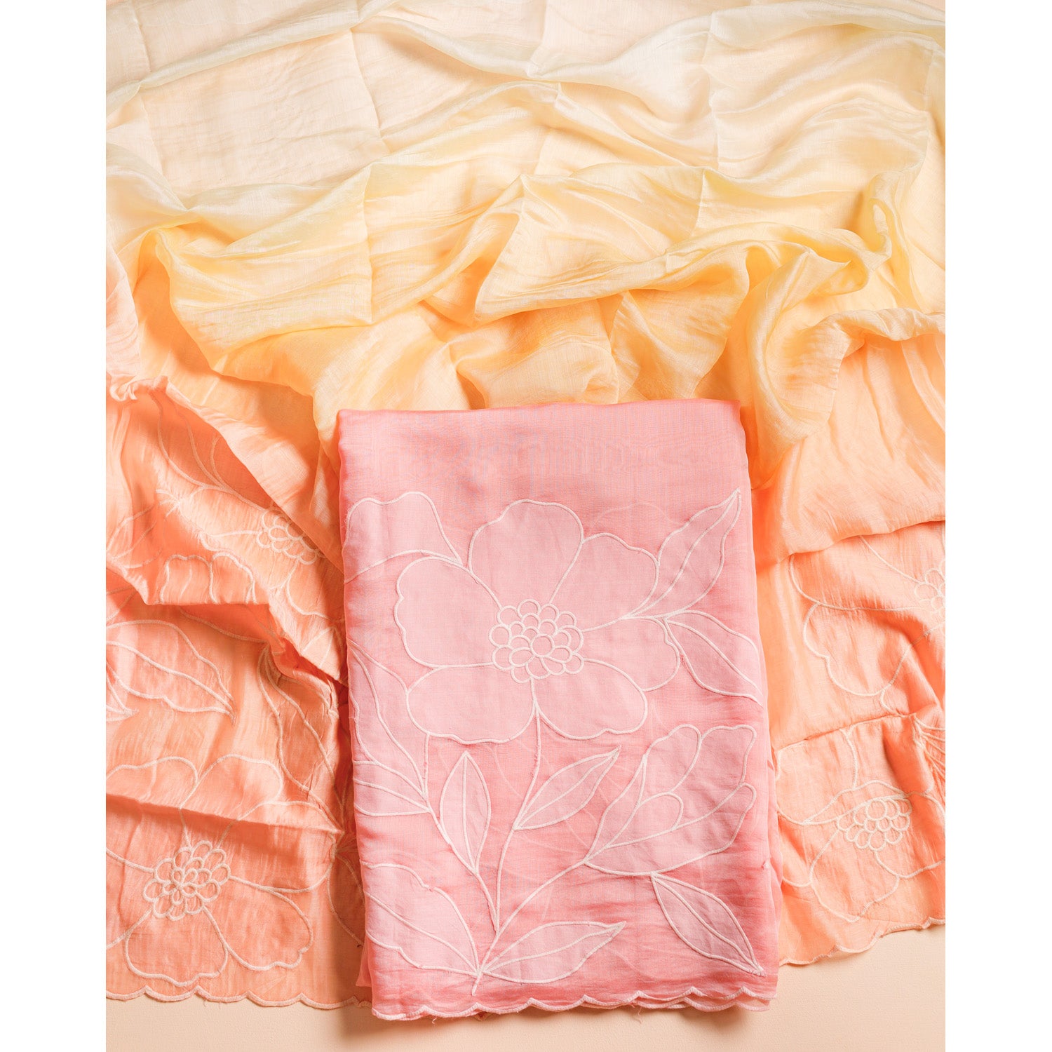 PURE MUL CHANDERI 2 PIECE SET