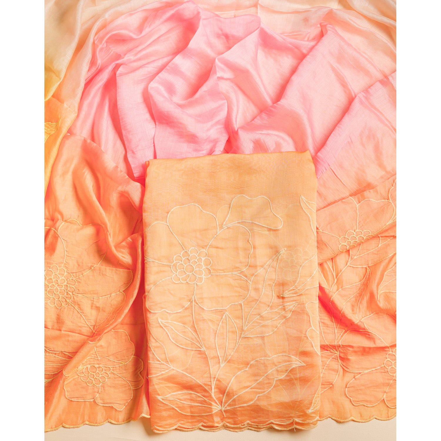 PURE MUL CHANDERI 2 PIECE SET