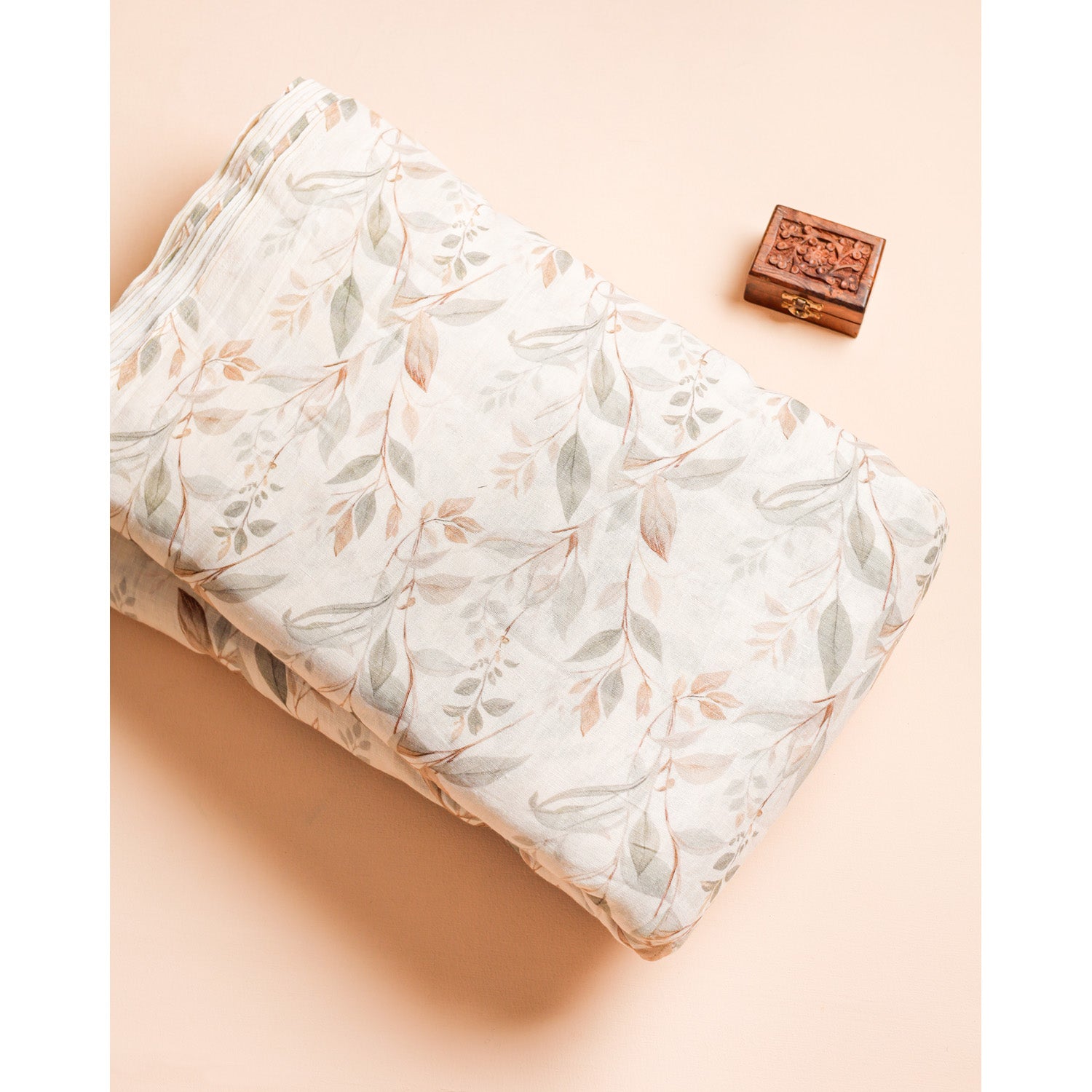 PURE LINEN DIGITAL PRINTED FABRIC
