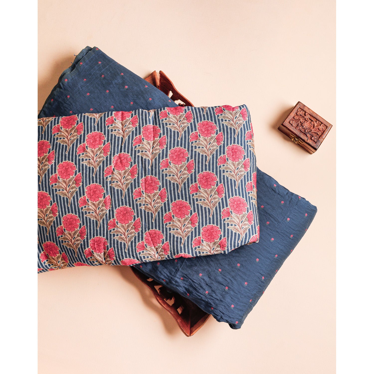 MOGRA CHANDERI PRINTED FABRICS