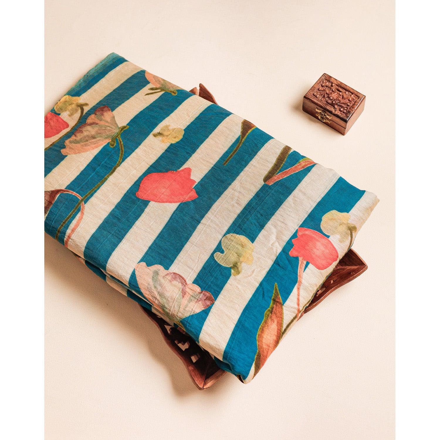 MOGRA CHANDERI PRINTED FABRIC