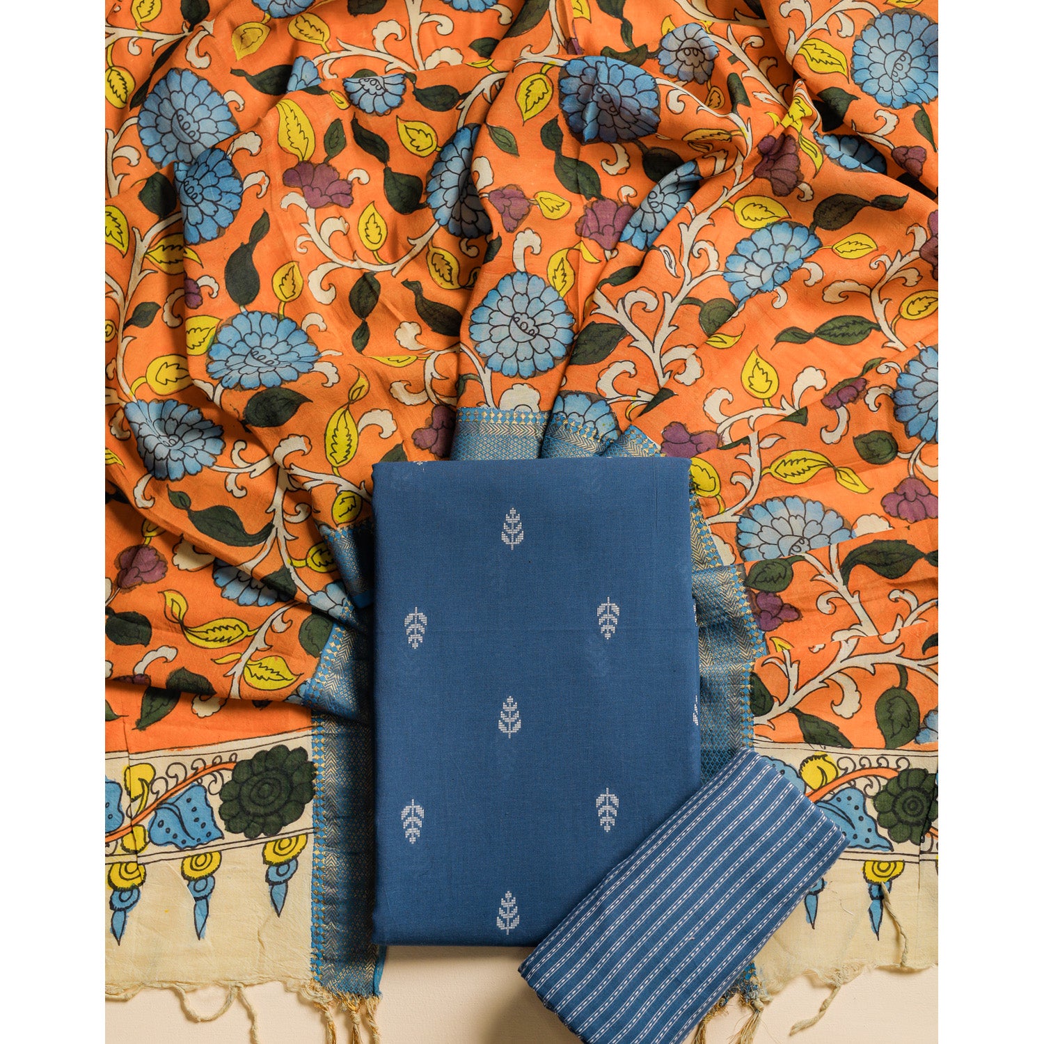 PURE COTTON WOVEN SUIT SET