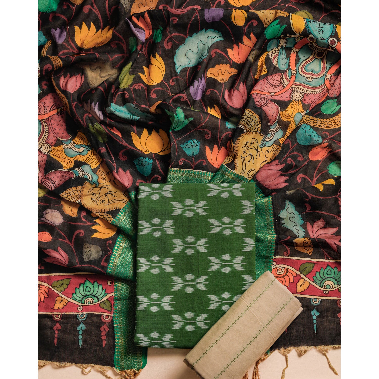 PURE COTTON WOVEN SUIT SET