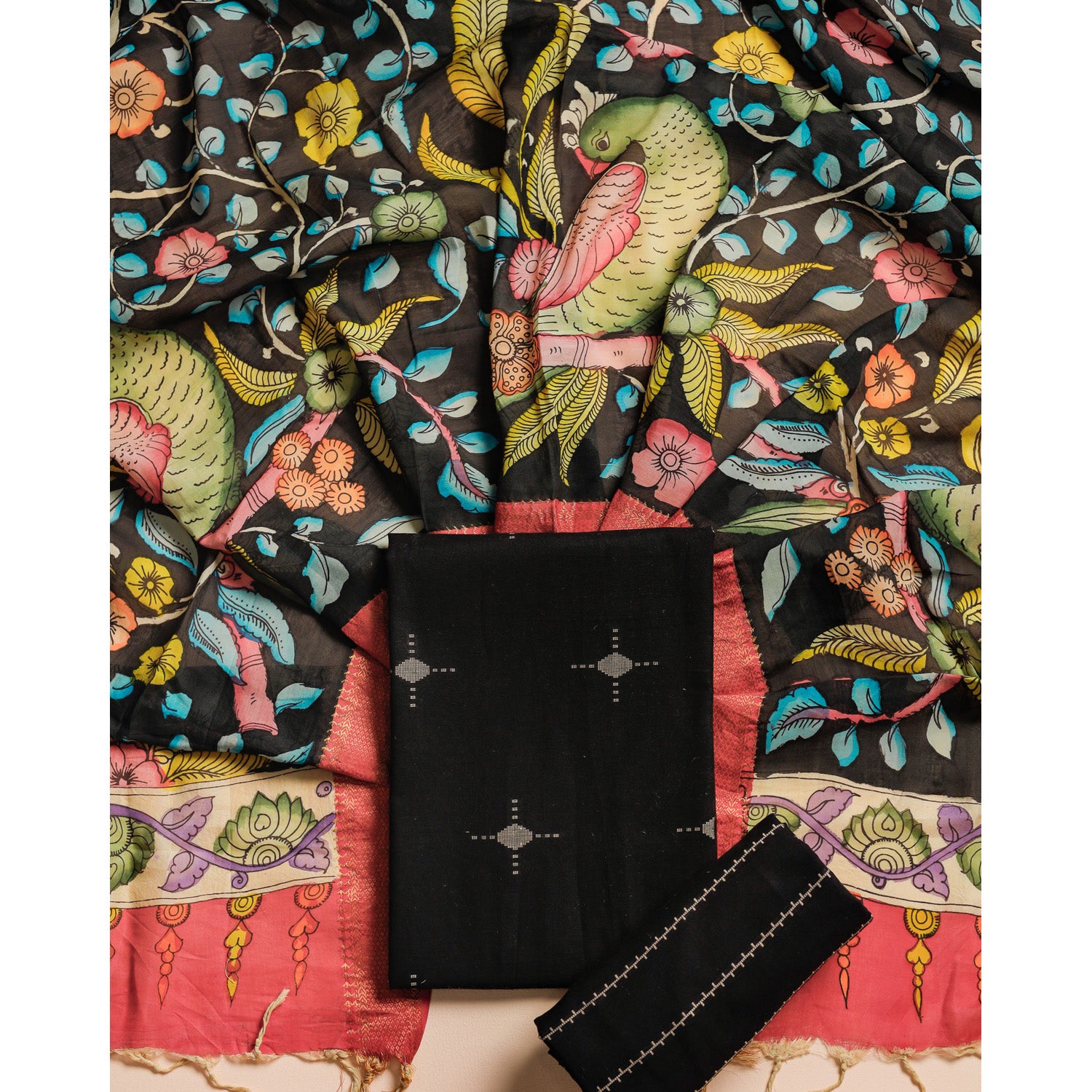 PURE COTTON WOVEN SUIT SET