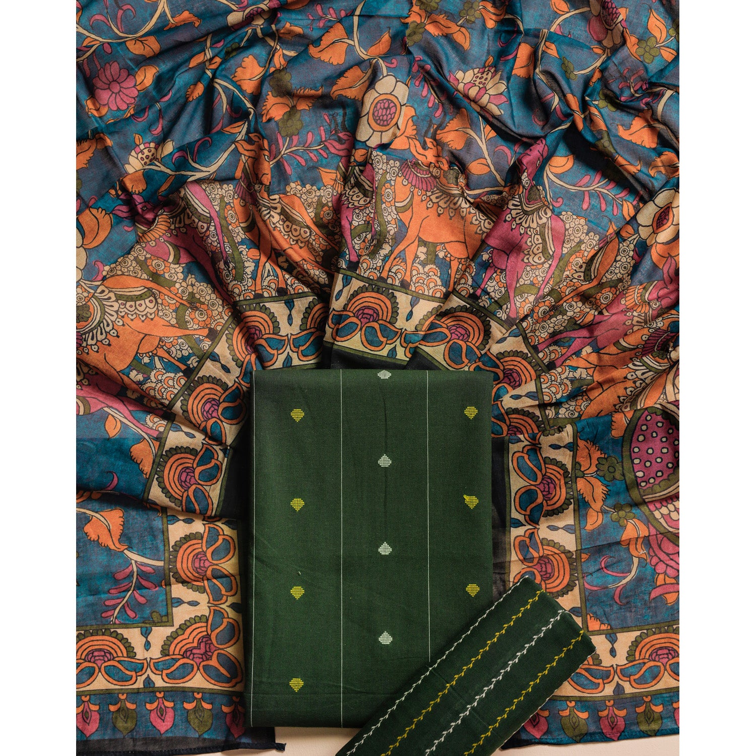 PURE COTTON WOVEN SUIT SET