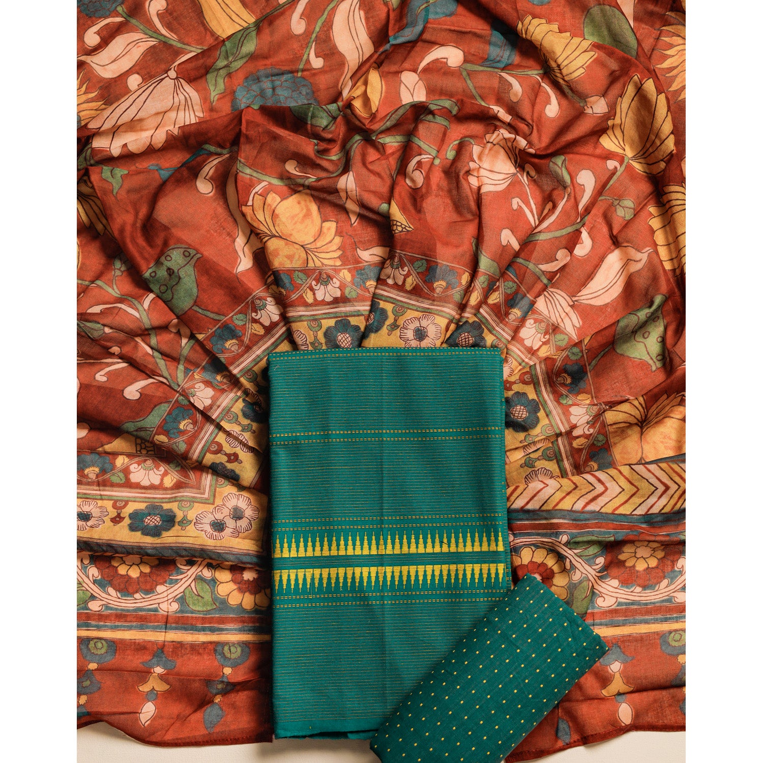 PURE COTTON WOVEN SUIT SET
