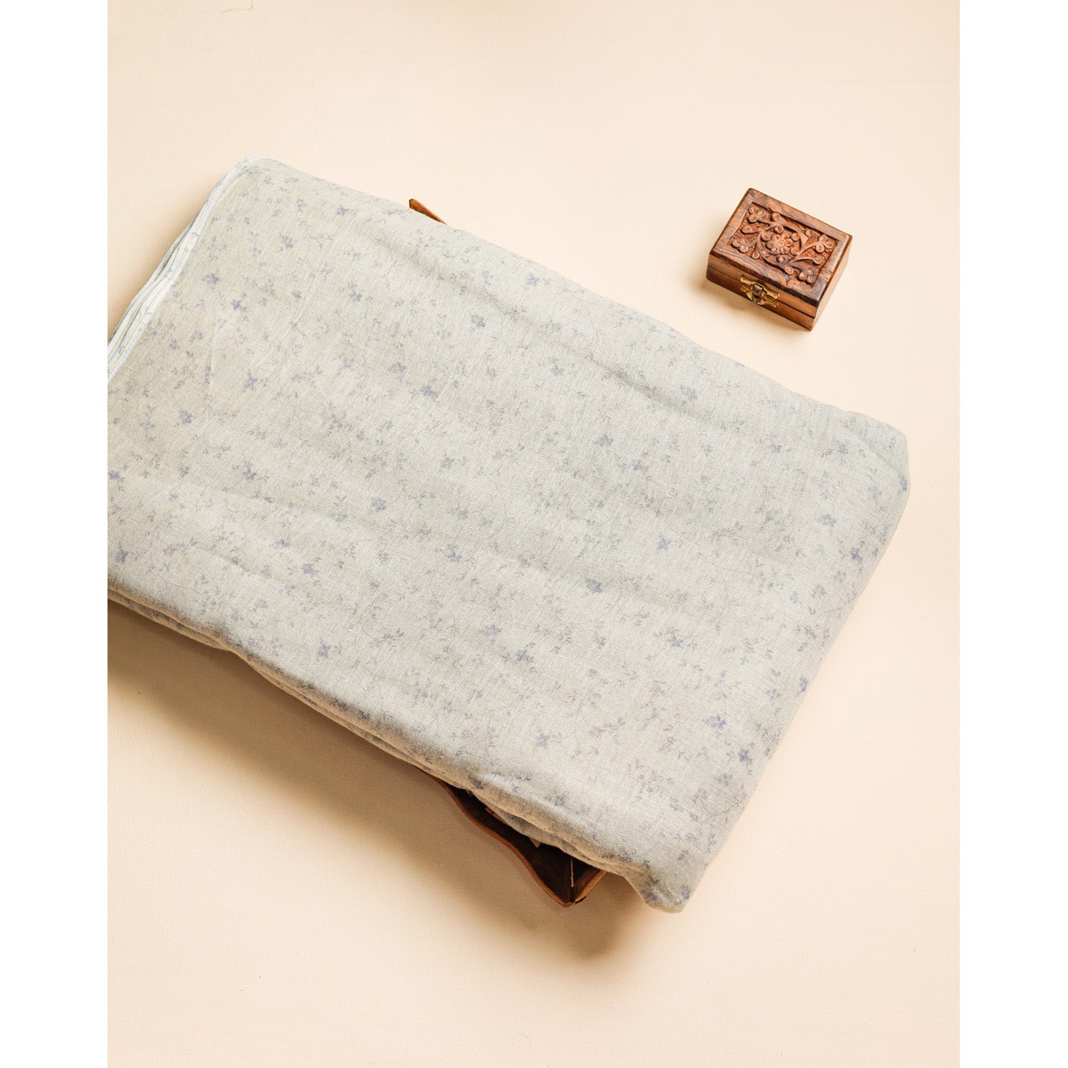 PURE COTTON JUTE DIGITAL PRINTED FABRIC