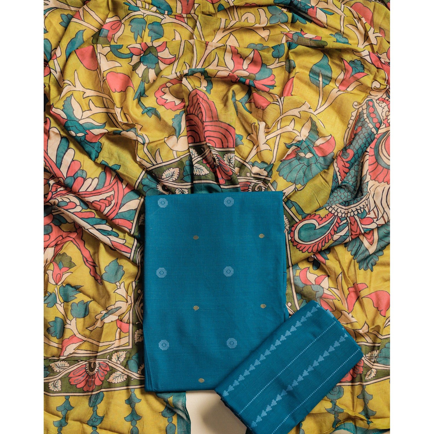 COTTON HANDLOOM SUIT SET