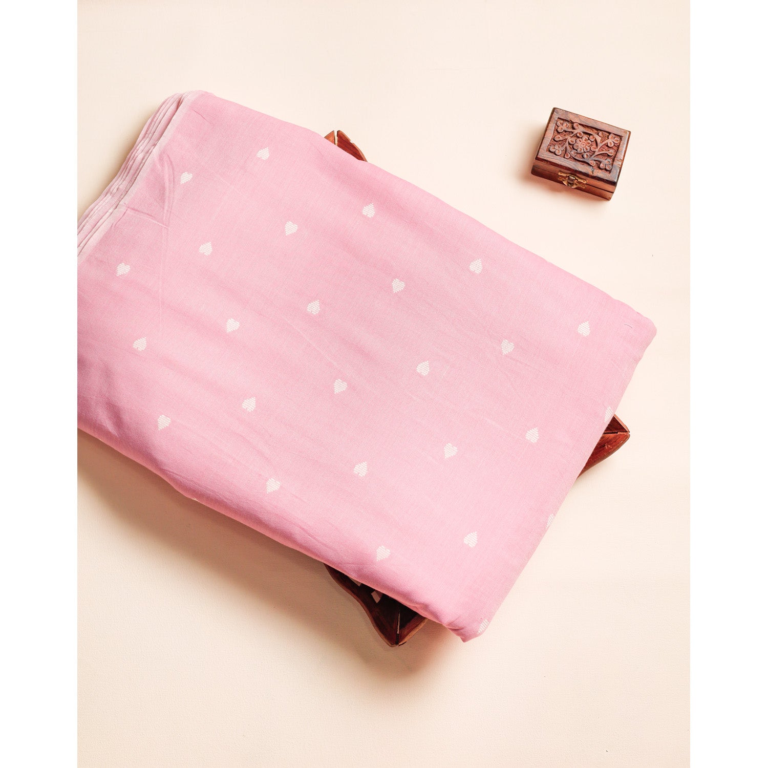 PURE MERCERIZED COTTON RAYON HANDLOOM FABRIC