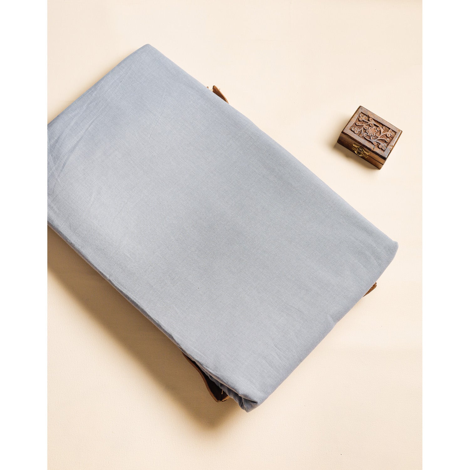 PURE MALAI COTTON PLAIN FABRIC