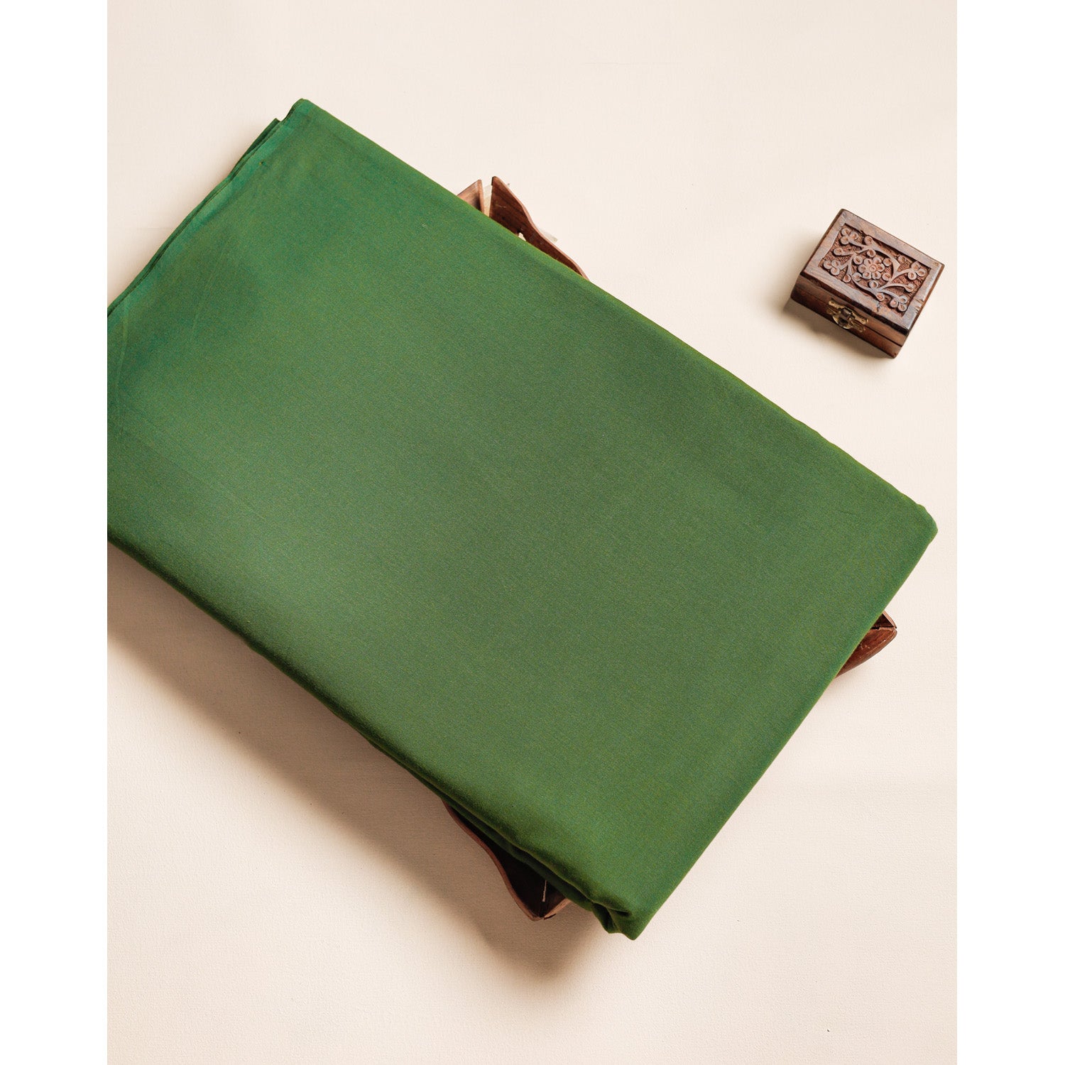 PURE MALAI COTTON PLAIN FABRIC