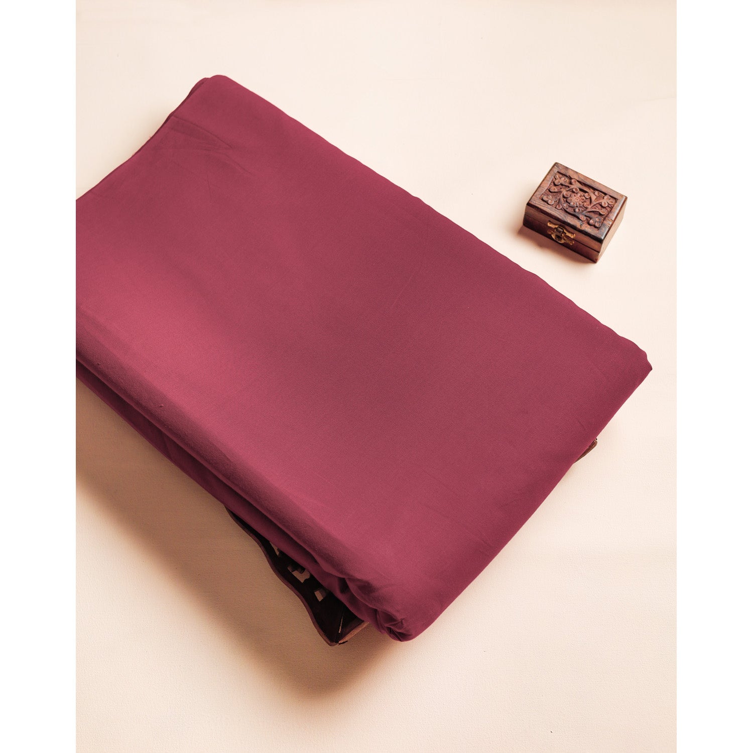 PURE MALAI COTTON PLAIN FABRIC