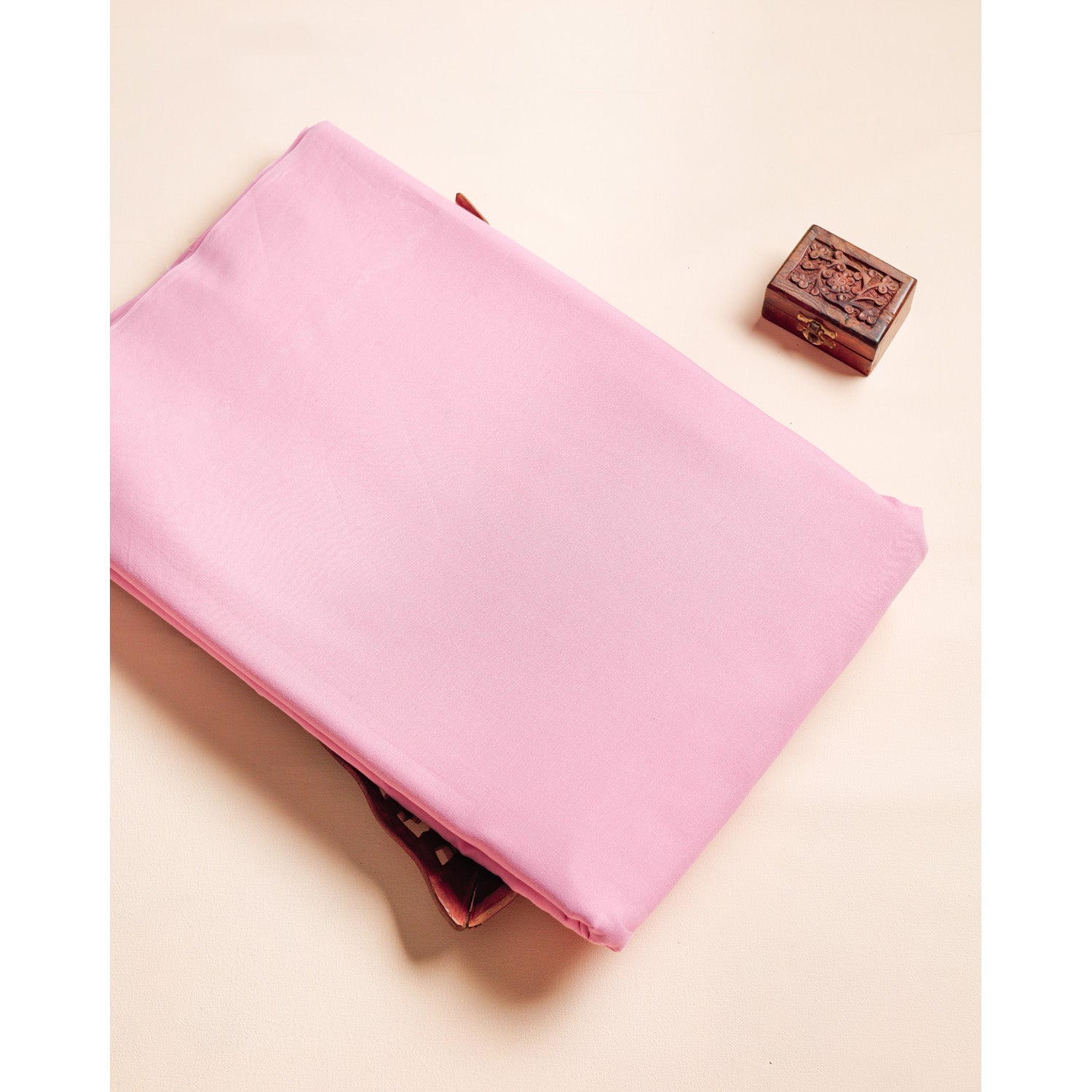 PURE MALAI COTTON PLAIN FABRIC