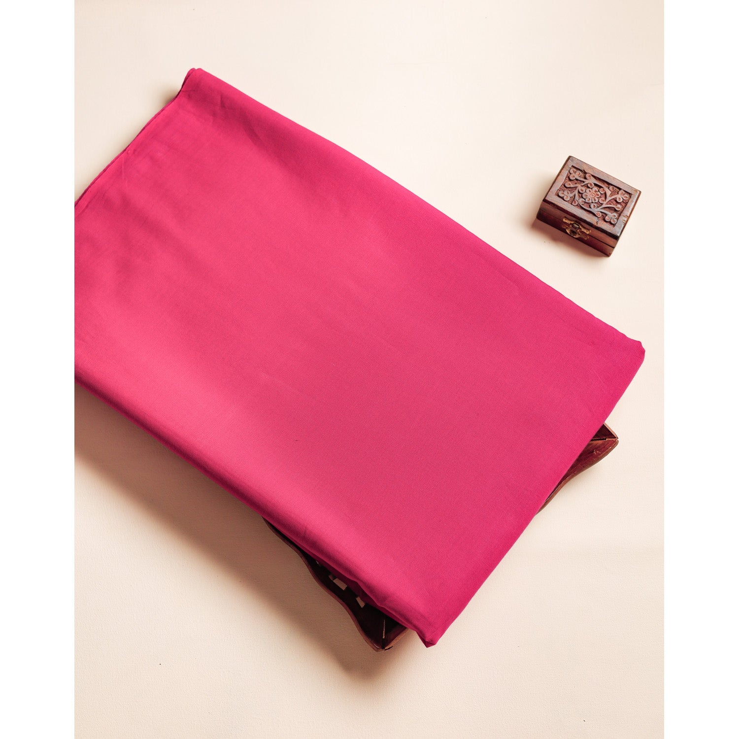 PURE MALAI COTTON PLAIN FABRIC