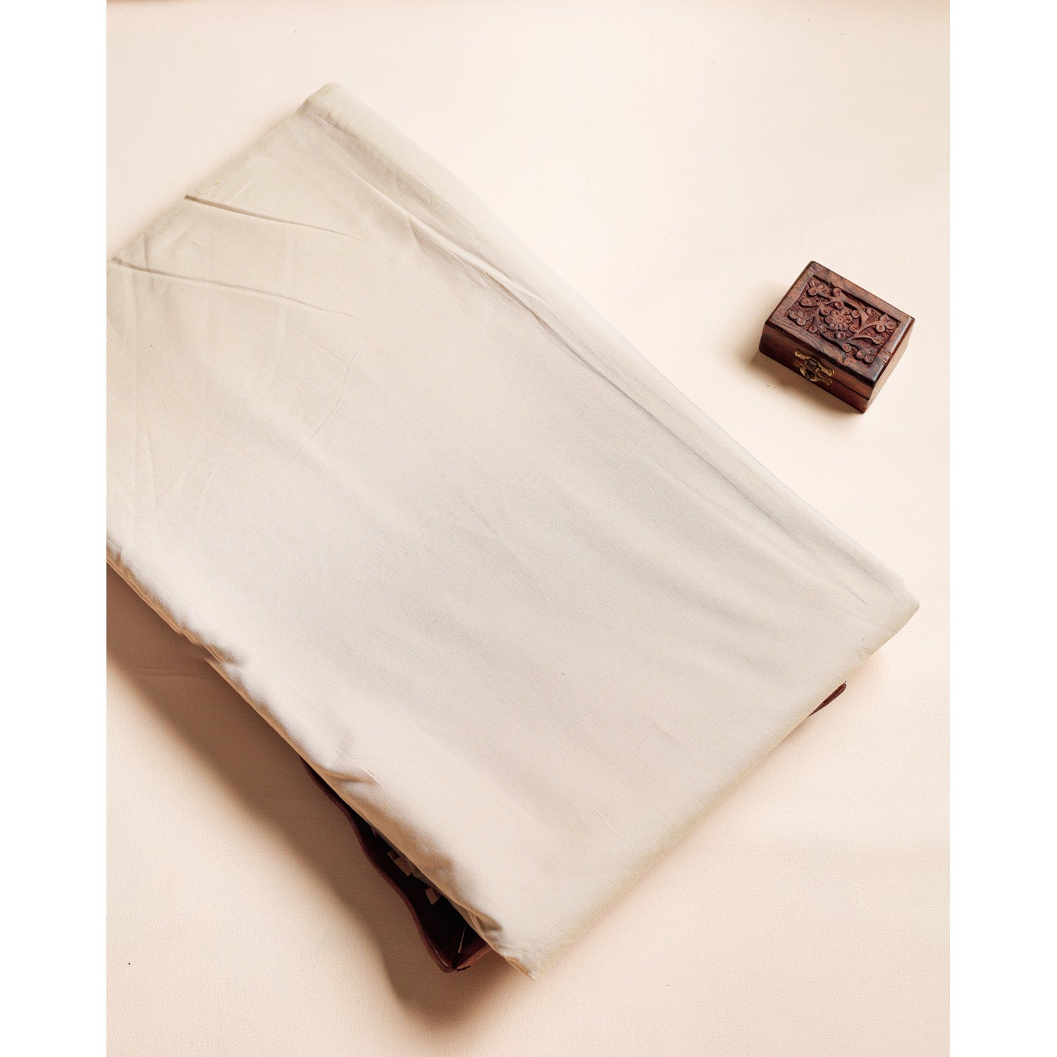 PURE MALAI COTTON PLAIN FABRIC