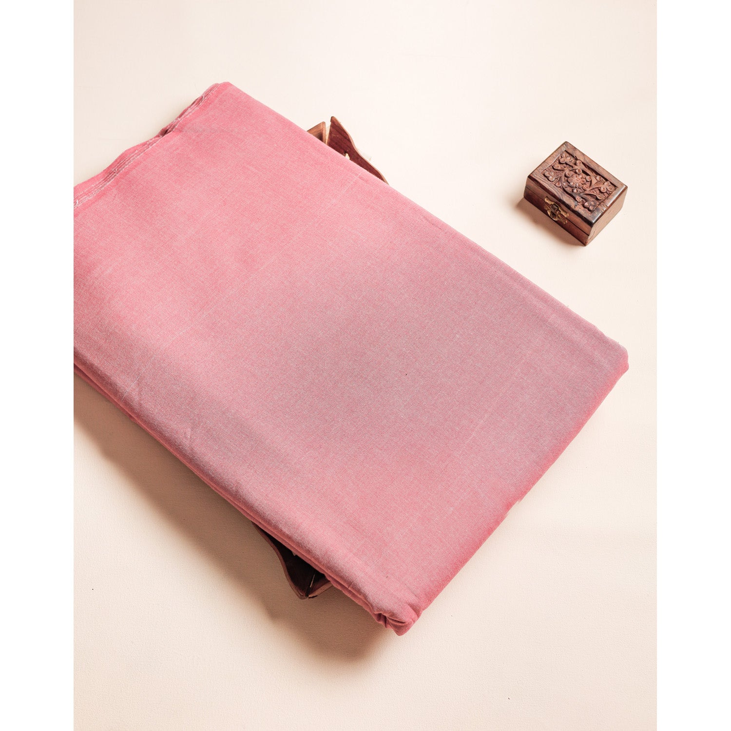 PURE MALAI COTTON PLAIN FABRIC