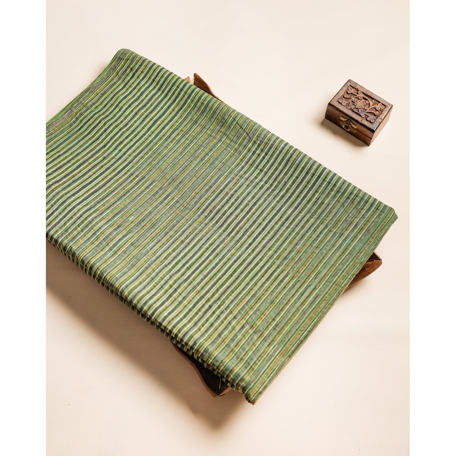 COTTON VANASPATHI BLOCK PRINTED FABRIC