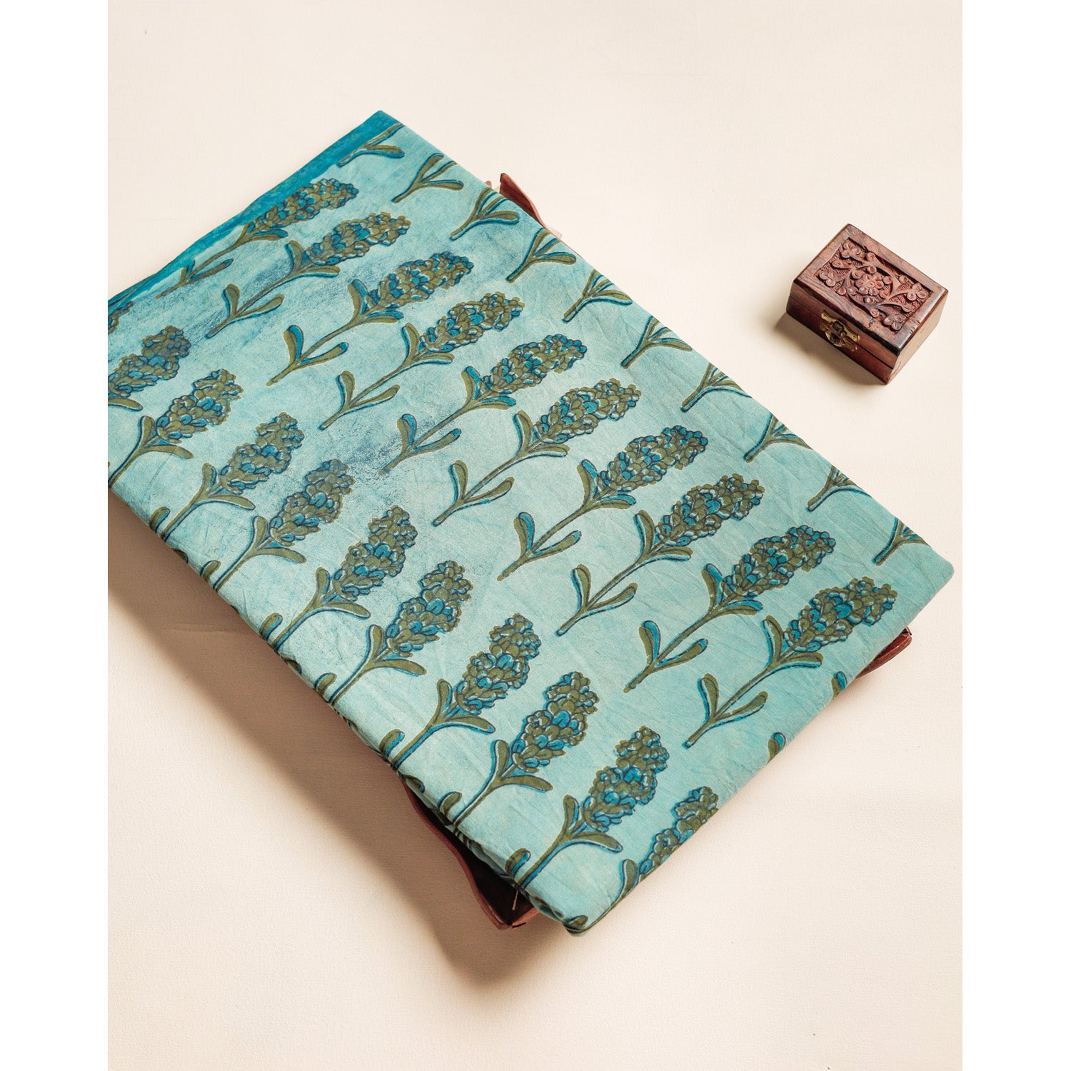 COTTON VANASPATHI BLOCK PRINTED FABRIC