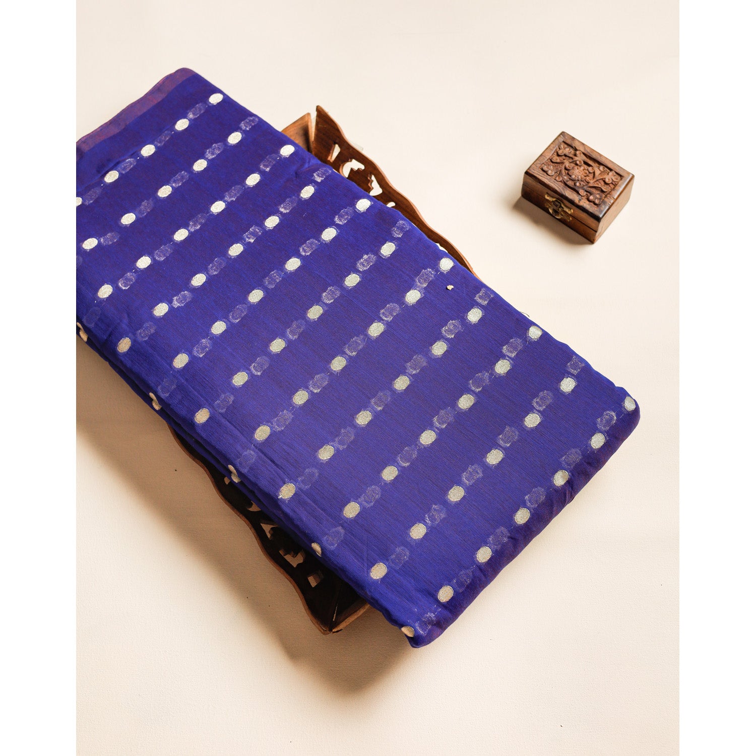 CHANDERI BUTTA WOVEN FABRIC