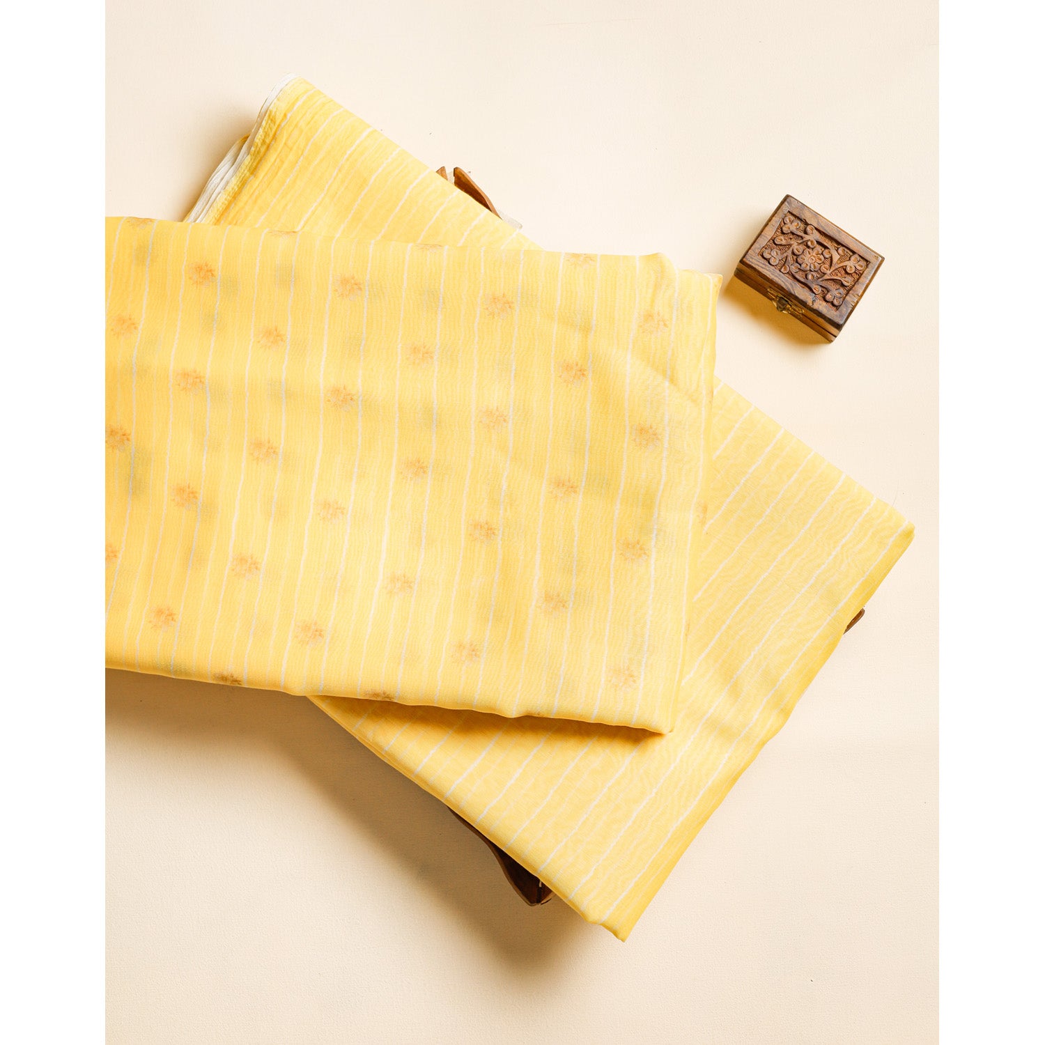 PURE MALAI SILK VOIL PRINTED FABRICS