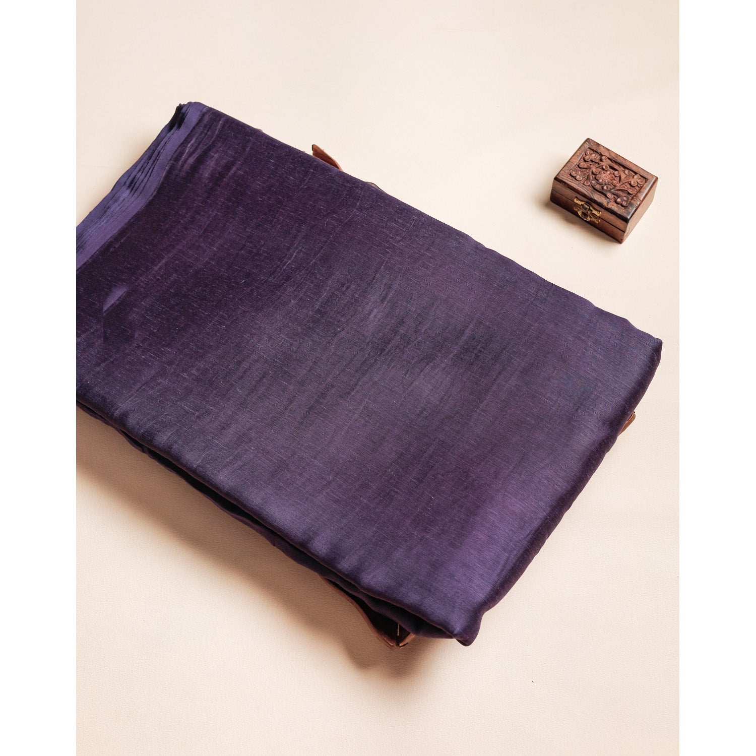 PURE LINEN CHANDERI SILK FABRIC