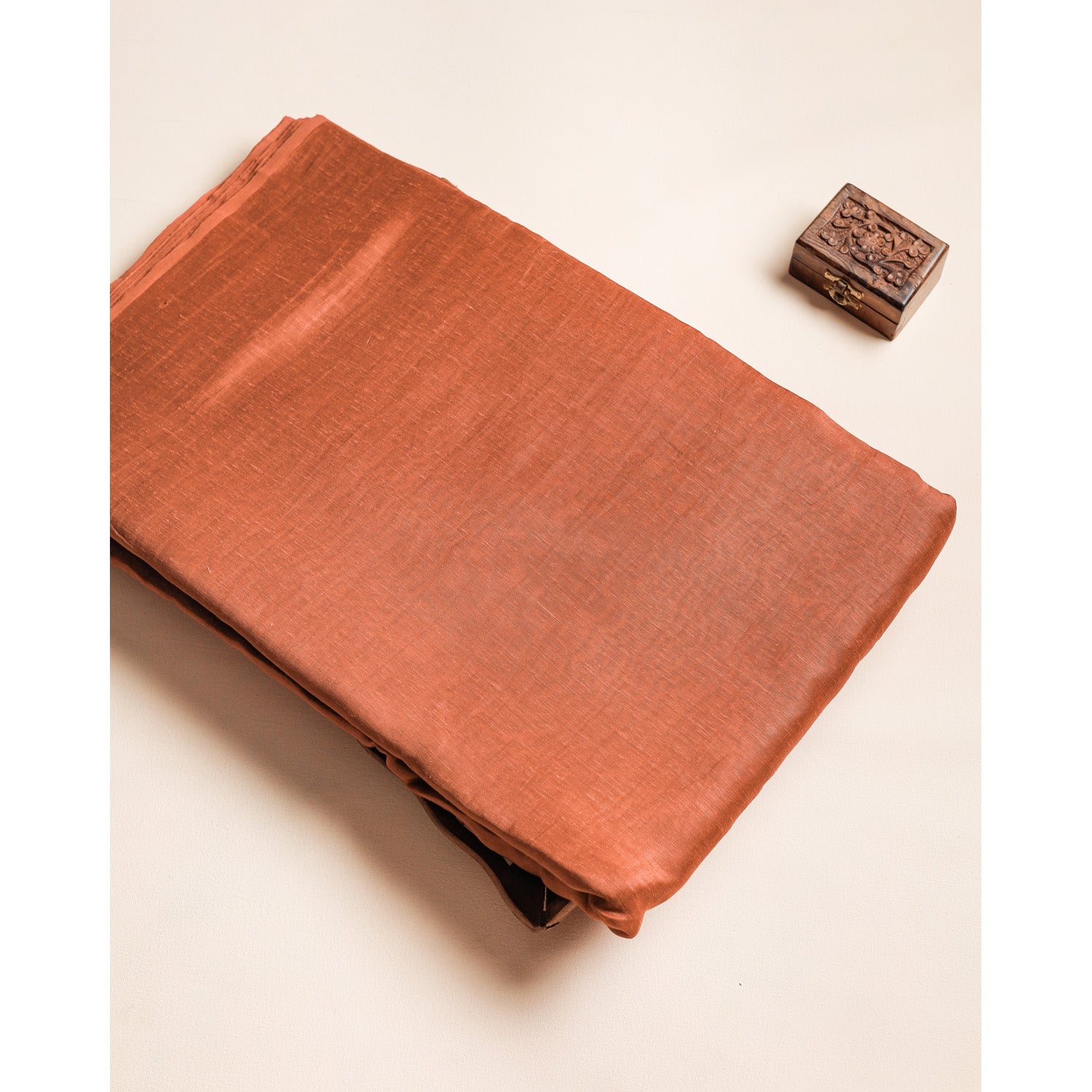 PURE LINEN CHANDERI SILK FABRIC