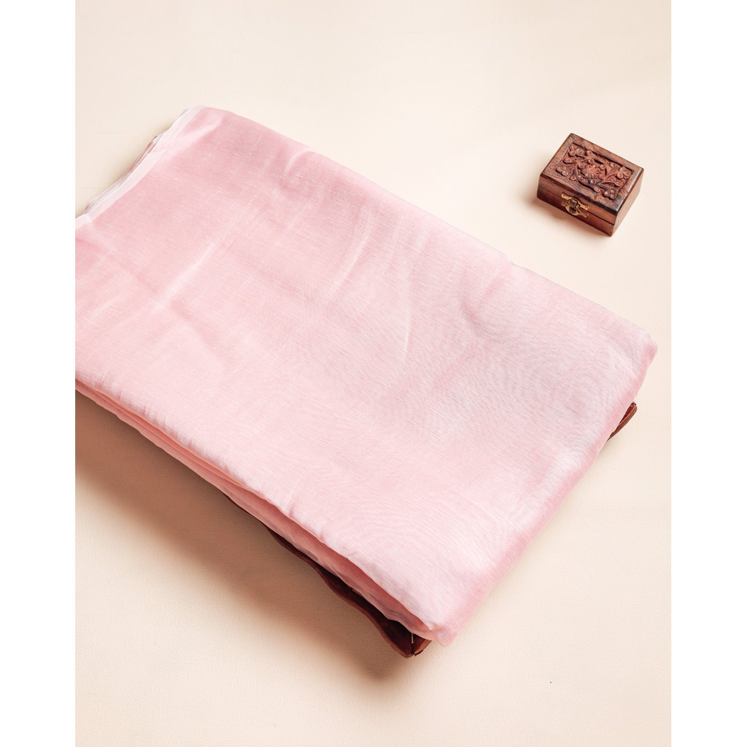 PURE LINEN CHANDERI SILK FABRIC