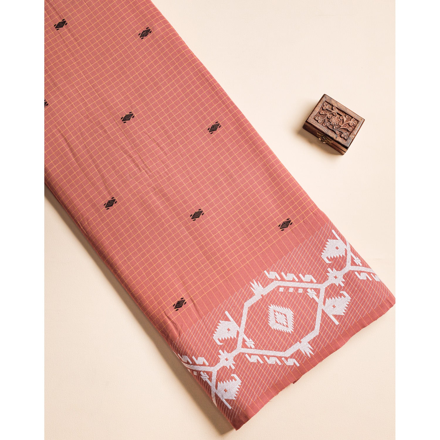 COTTON WOVEN JAMDHANI FABRIC