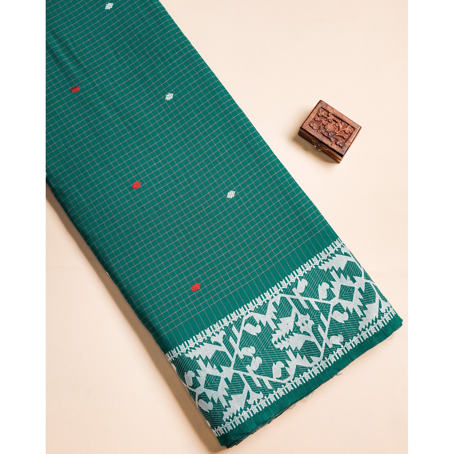 COTTON WOVEN JAMDHANI FABRIC