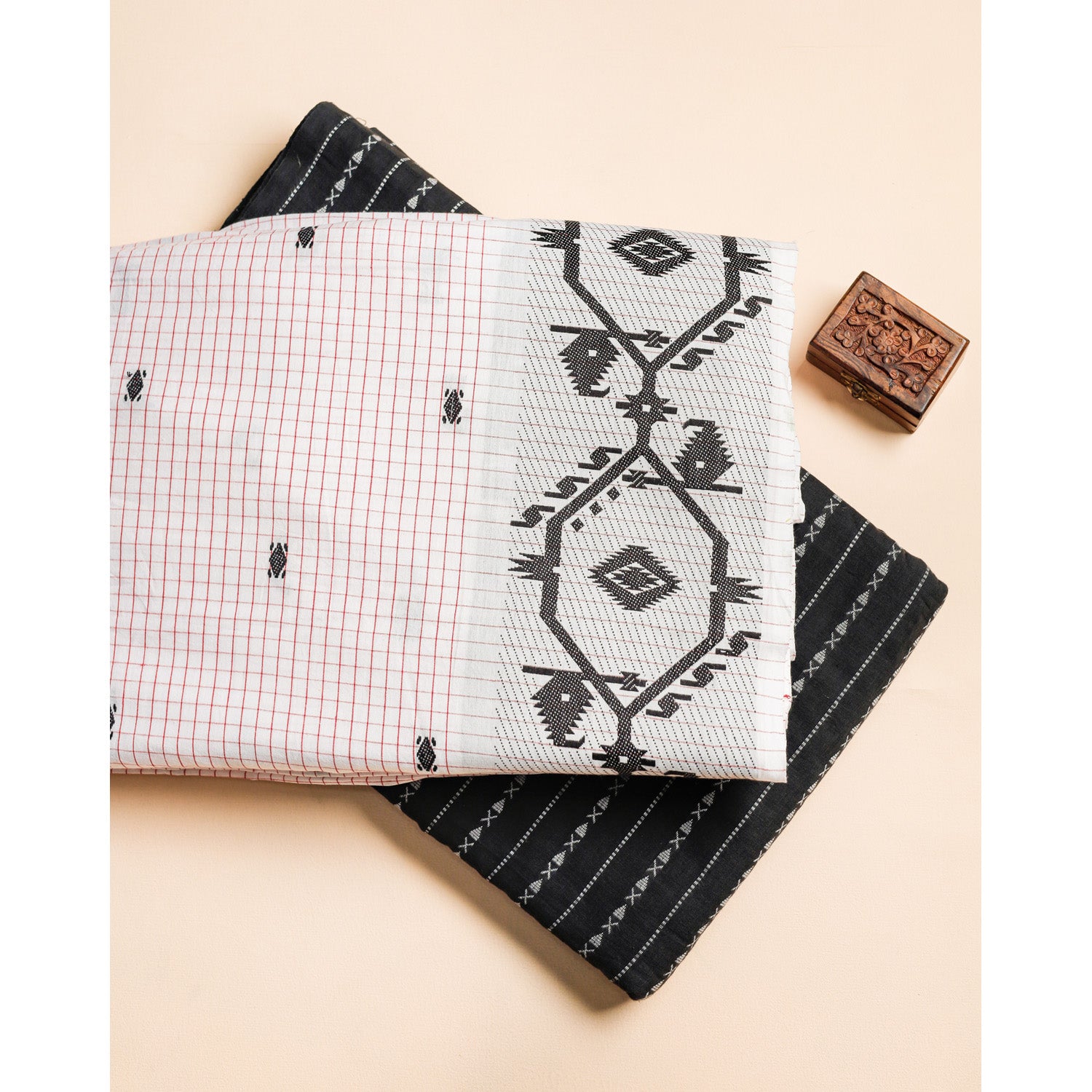 COTTON HANDLOOM JAMDHANI MIX & MATCH