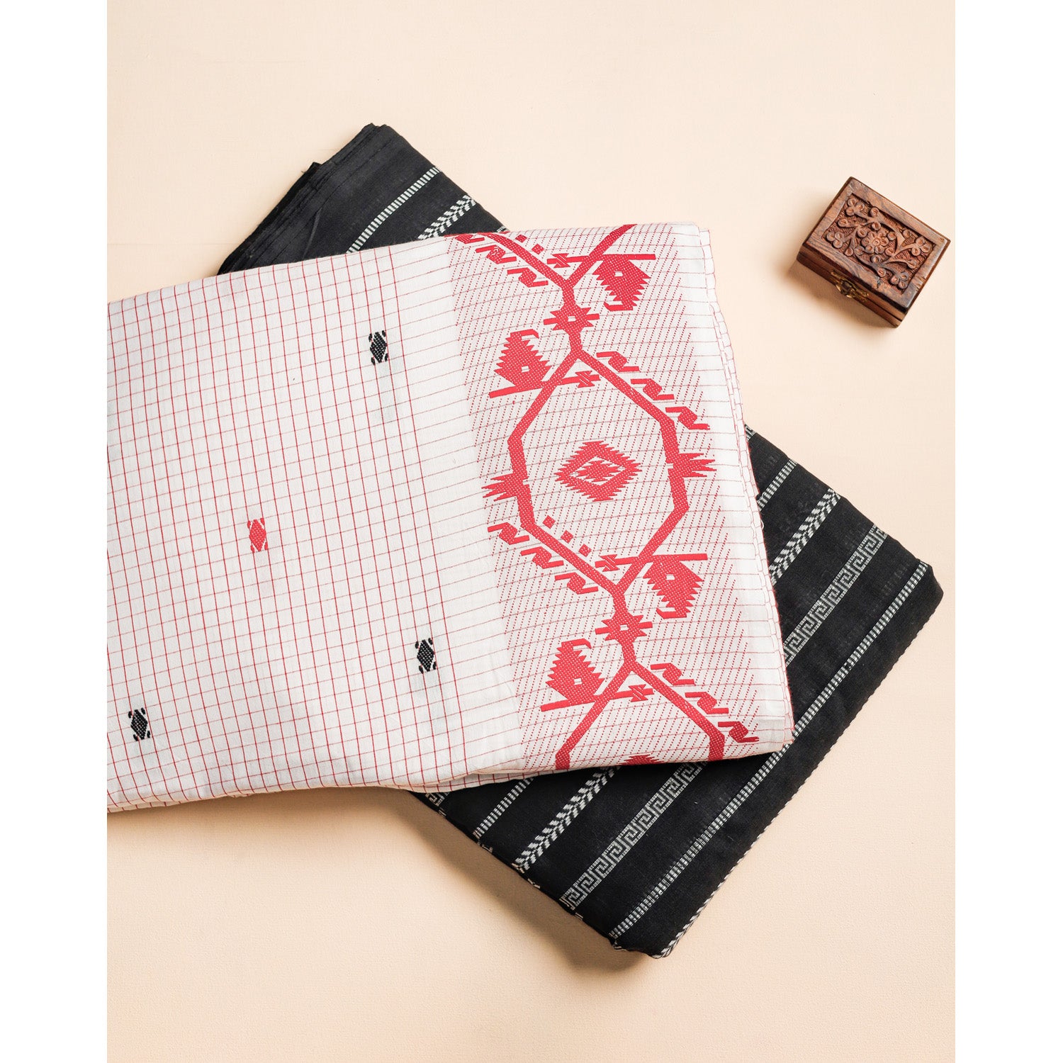 COTTON HANDLOOM JAMDHANI MIX & MATCH