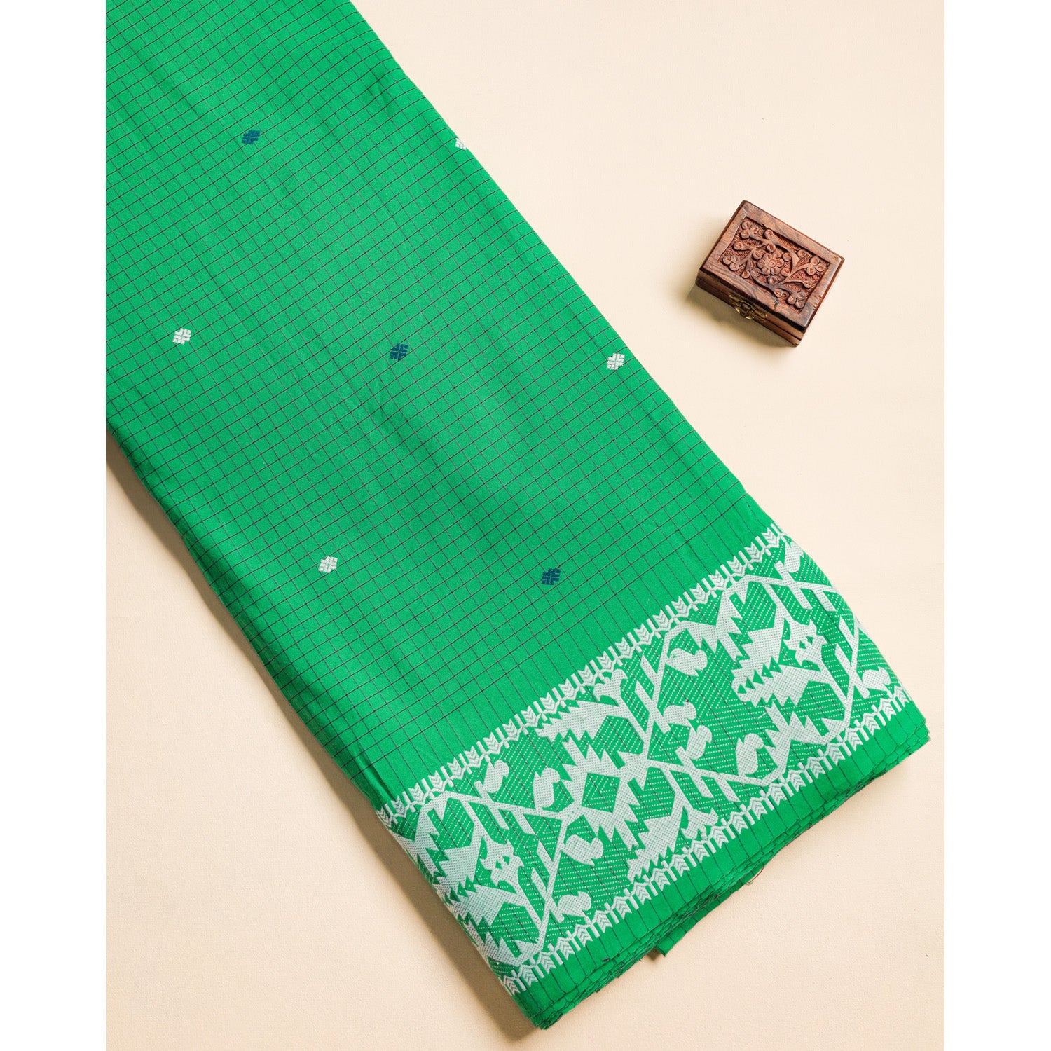 COTTON WOVEN JAMDHANI FABRIC