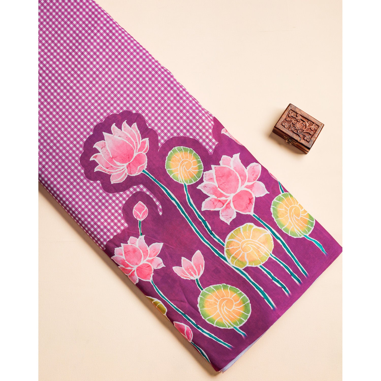 COTTON FLORAL PRINTED FABRIC
