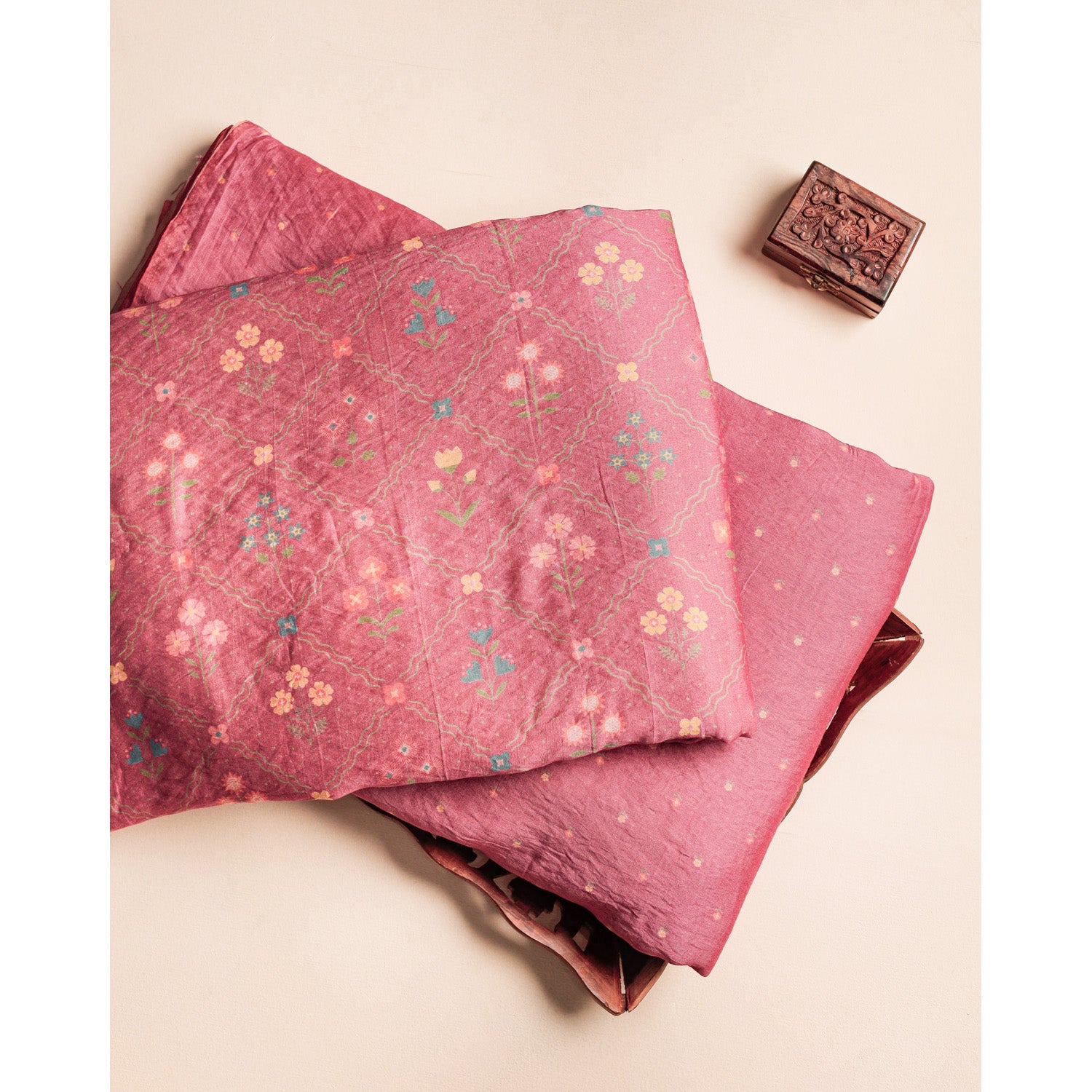 MOGRA CHANDERI PRINTED FABRICS