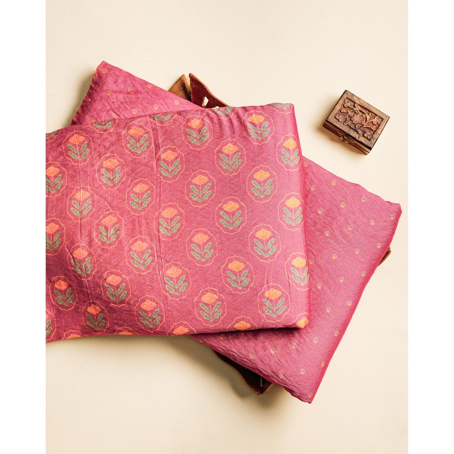 MOGRA CHANDERI PRINTED FABRICS