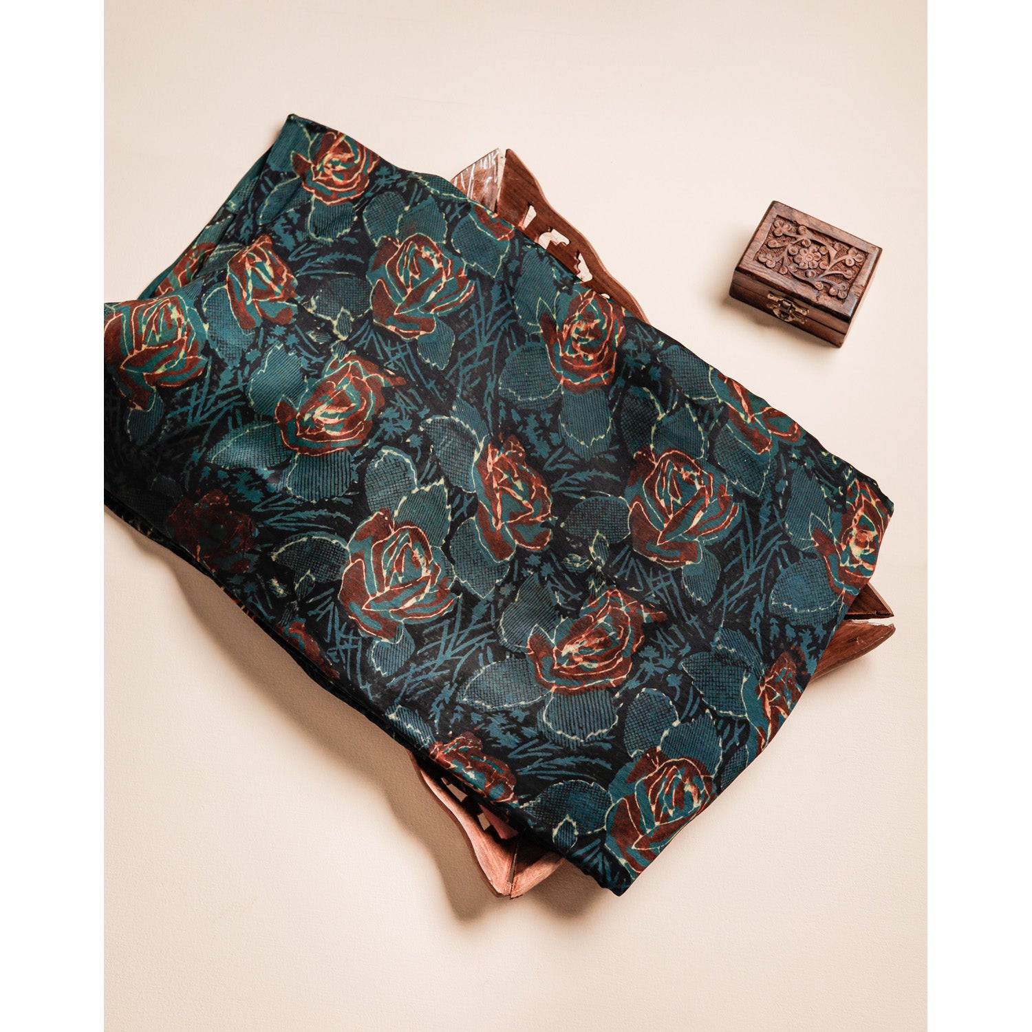 MODAL SILK VANASPATI PRINTED FABRIC