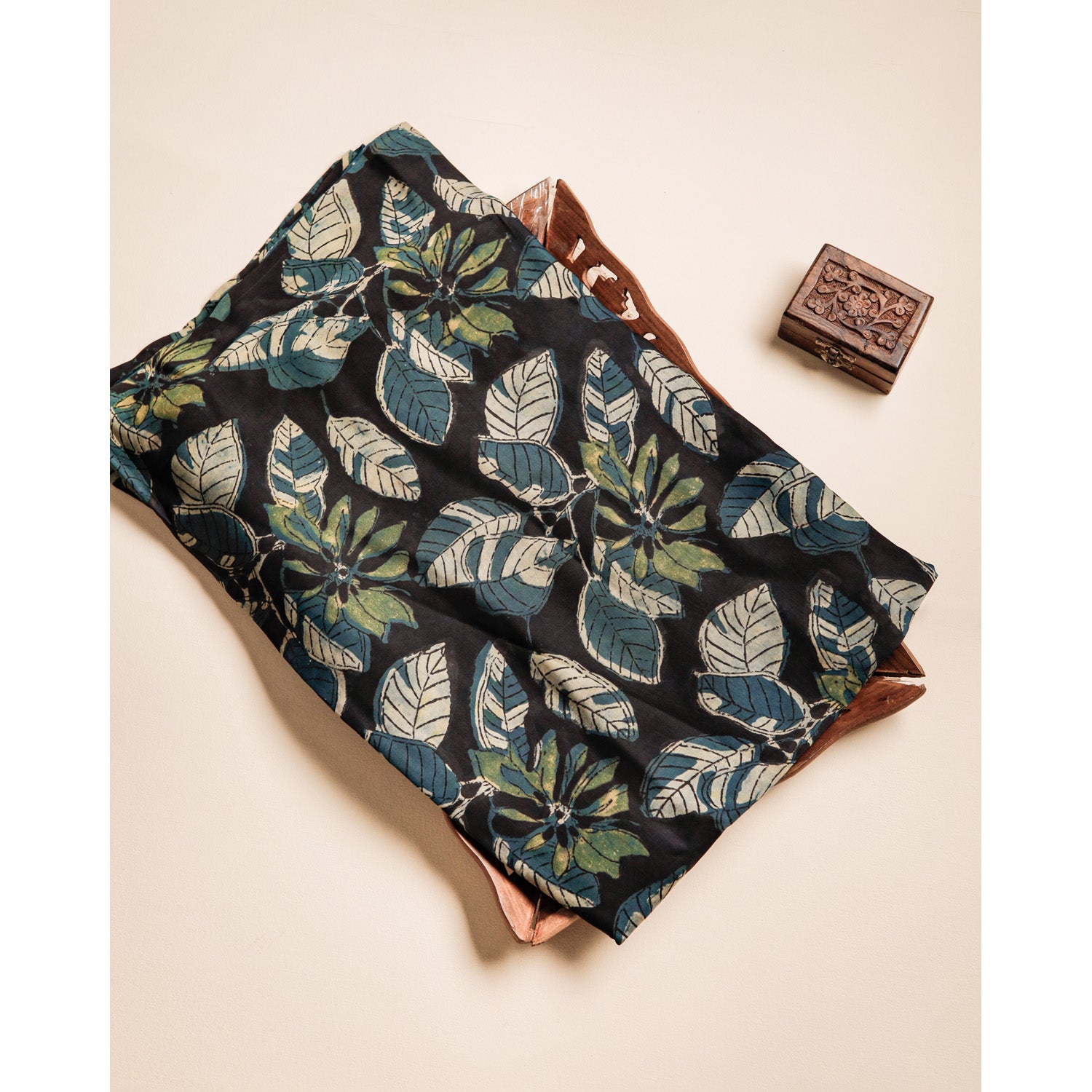 MODAL SILK VANASPATI PRINTED FABRIC