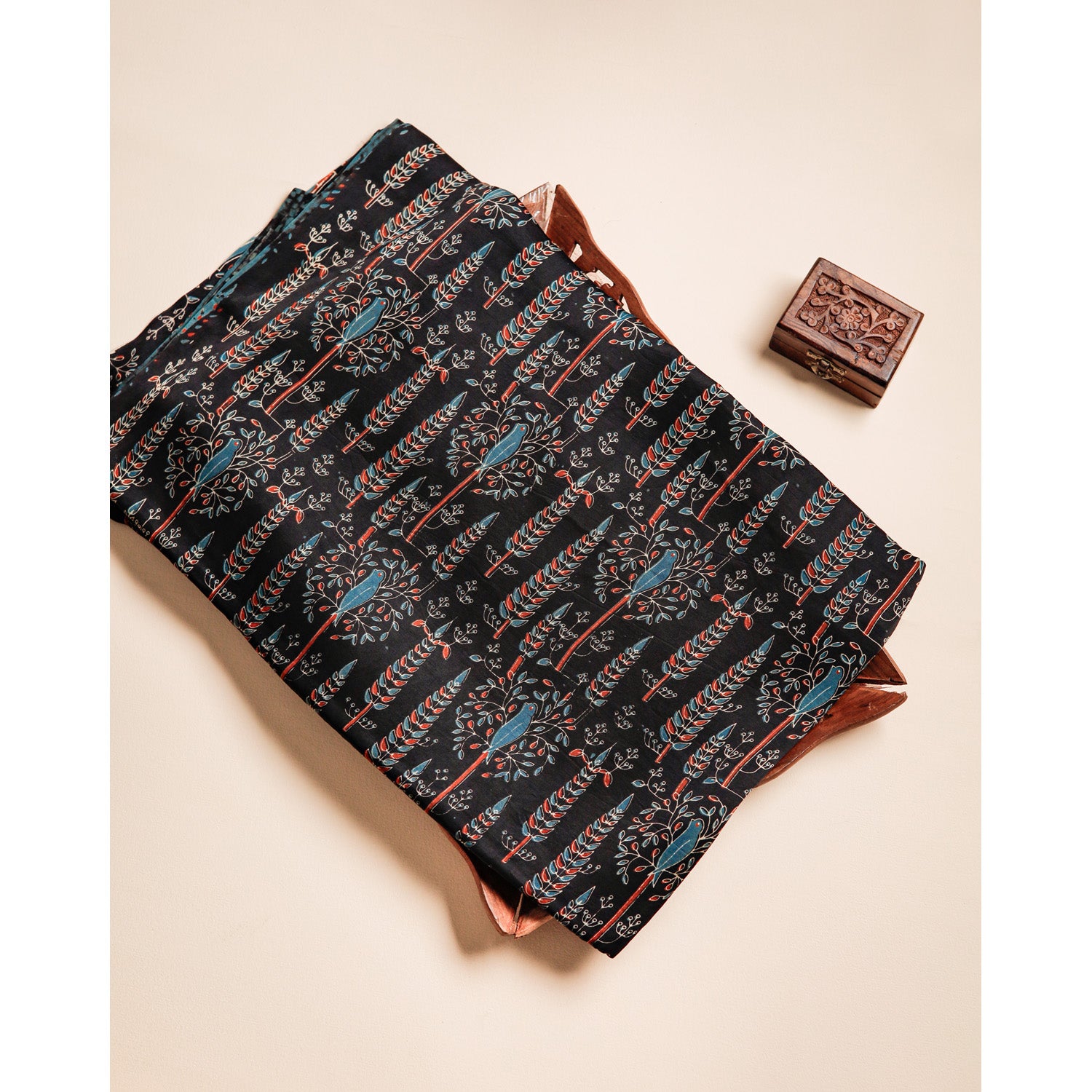 MODAL SILK VANASPATI PRINTED FABRIC