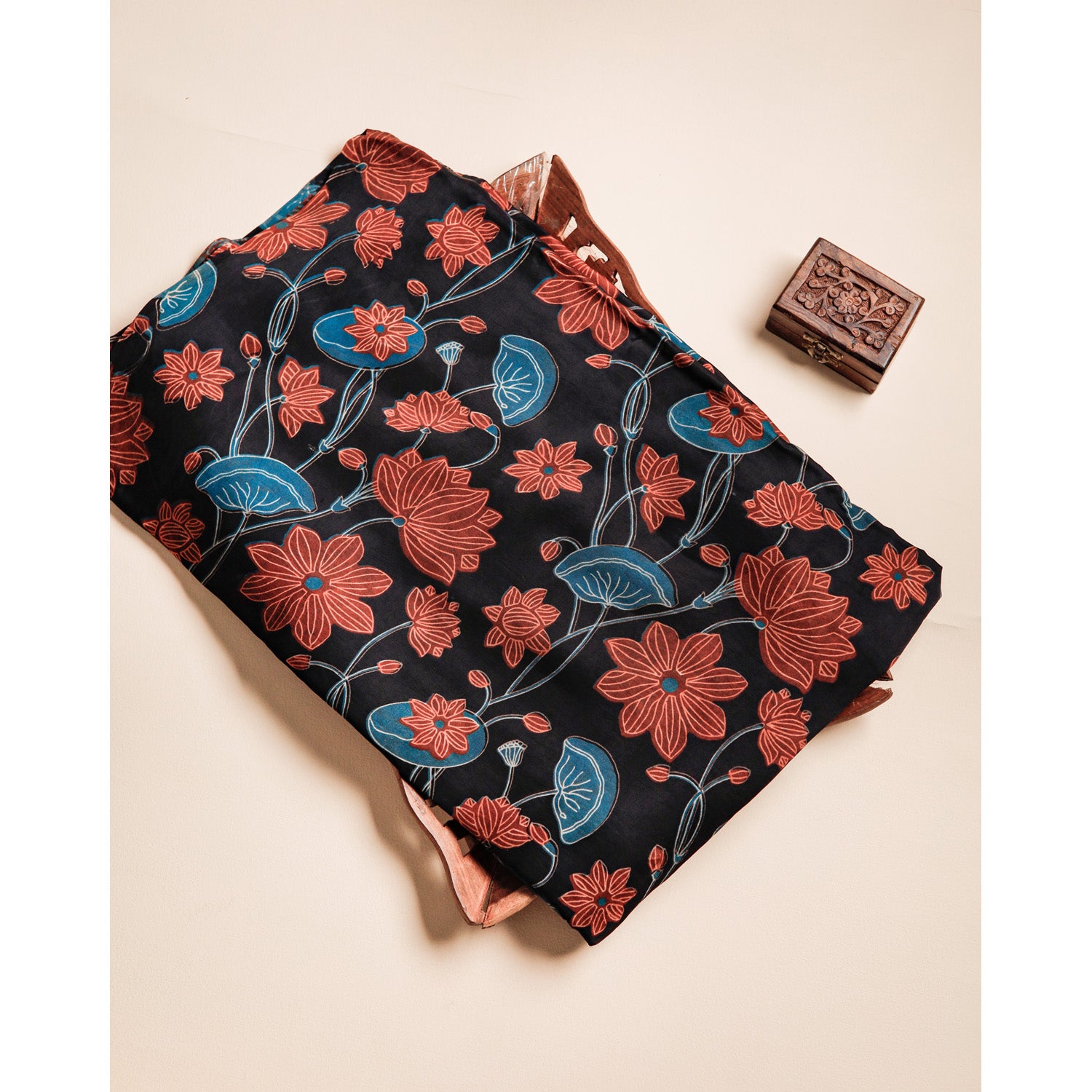 MODAL SILK VANASPATI PRINTED FABRIC
