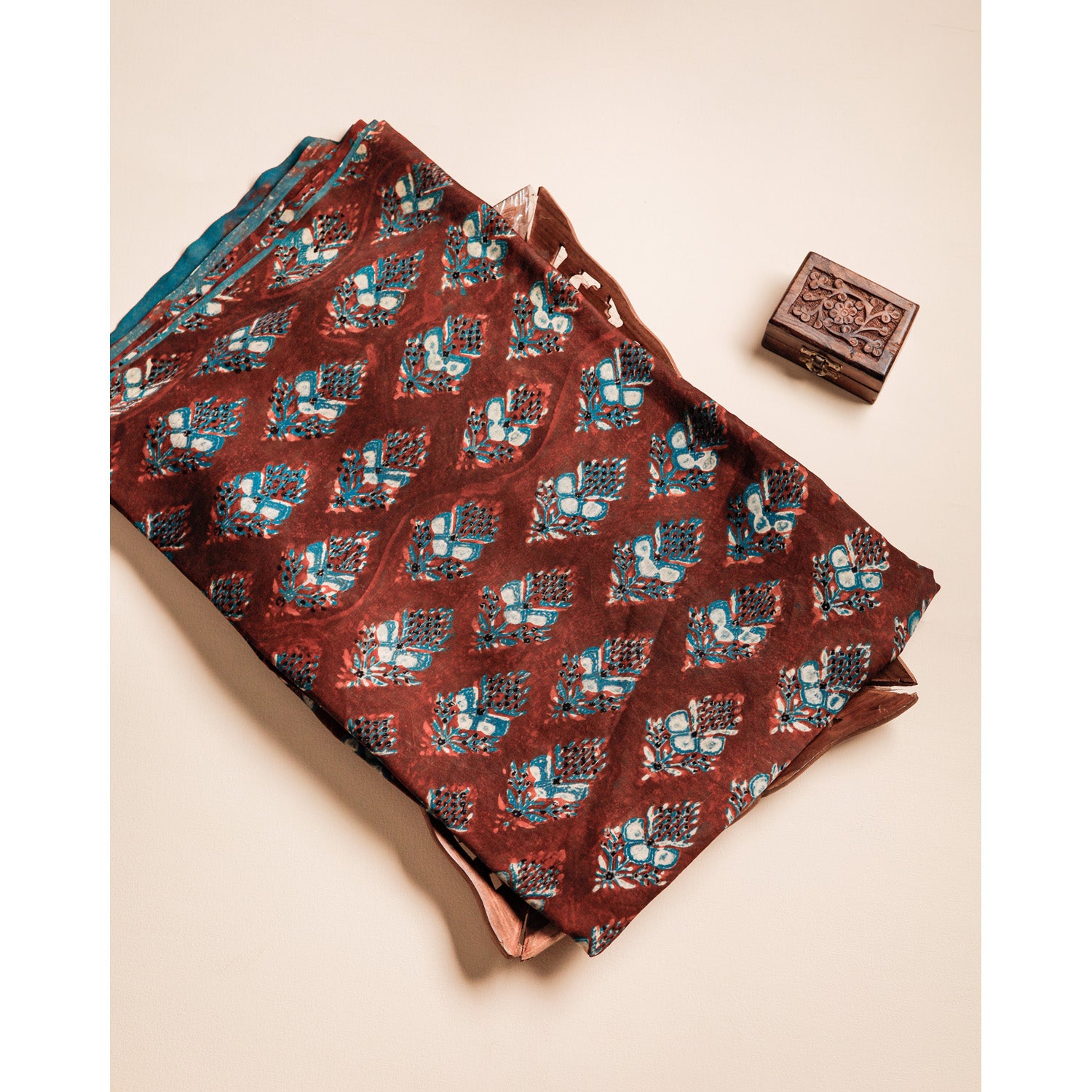 MODAL SILK VANASPATI PRINTED FABRIC