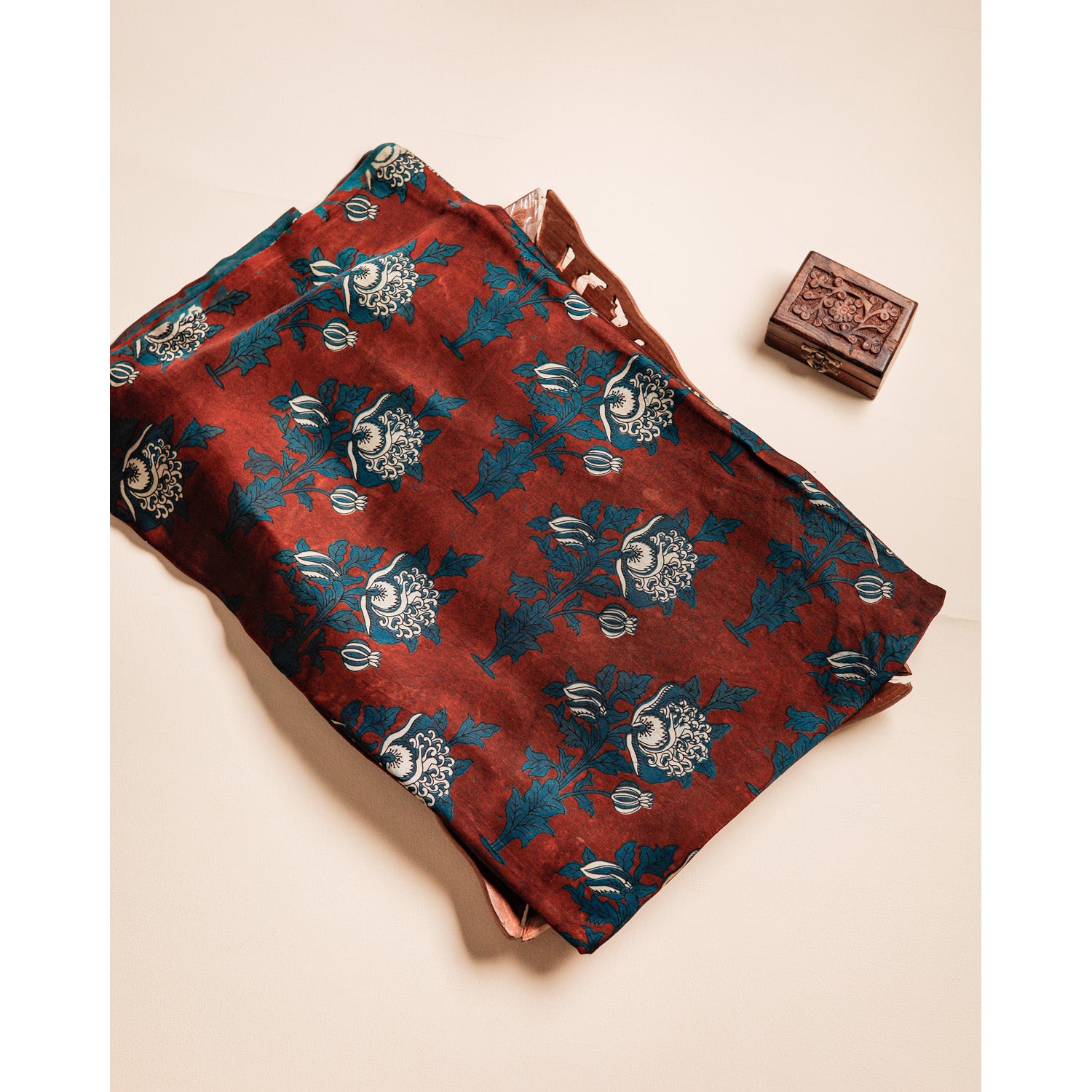 MODAL SILK VANASPATI PRINTED FABRIC